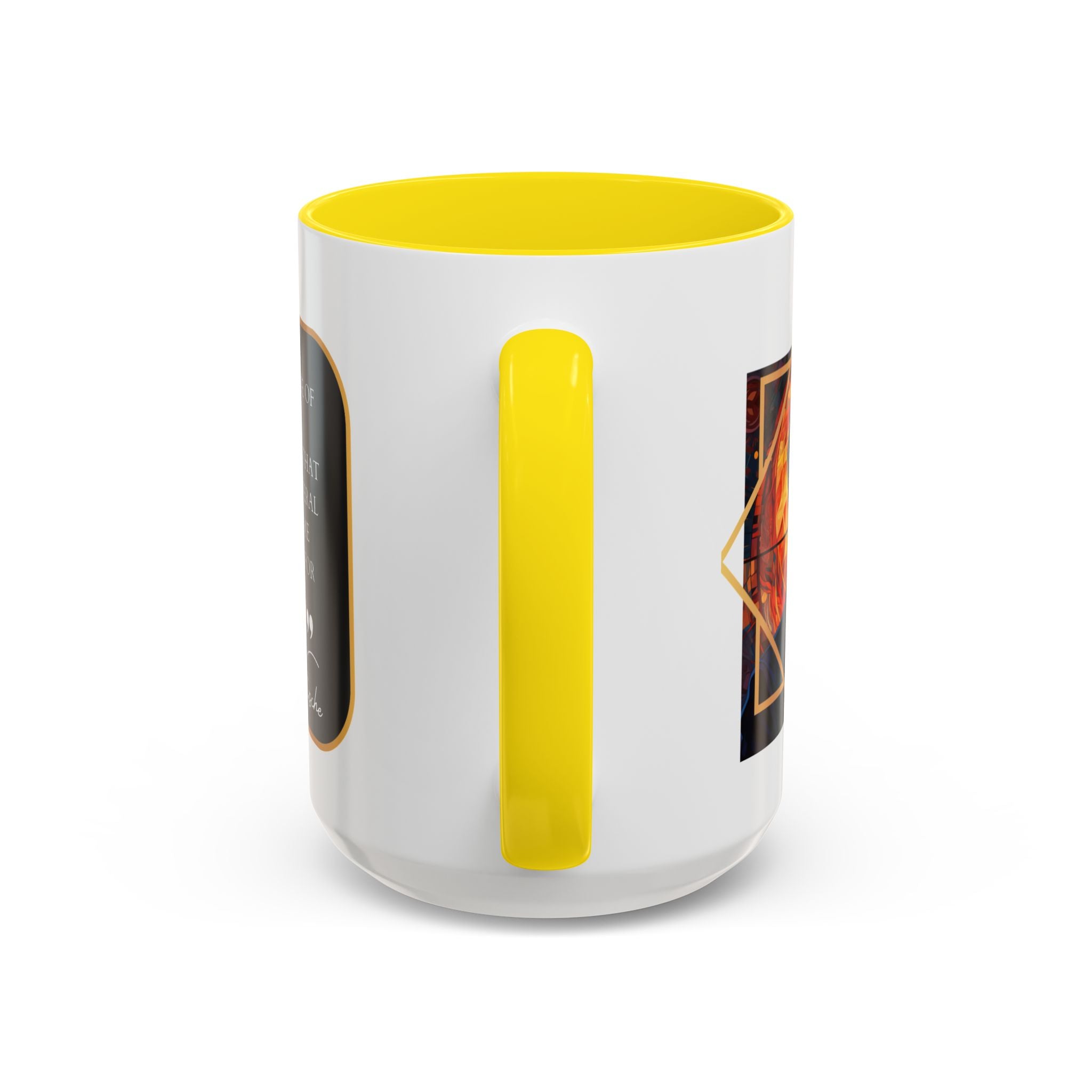 Nietzsche Bad Memory Advantage Quote Coffee Cup | 11oz, 15oz Accent Mugs for Philosophy Lovers & Thoughtful Gifts