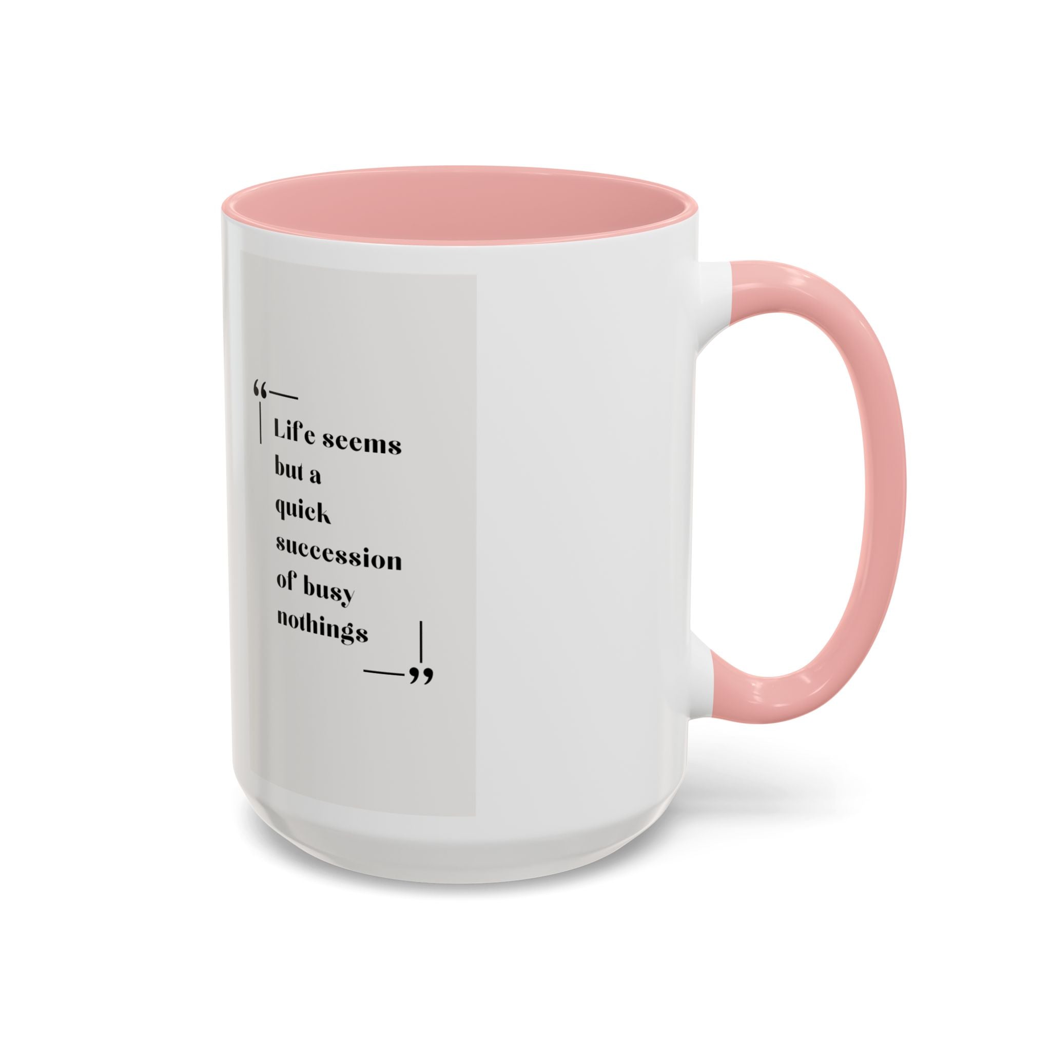 Jane Austen Busy Nothings Quote Coffee Mug | Thoughtful Accent Mug (11, 15oz) | Perfect Gift for Literary Fans