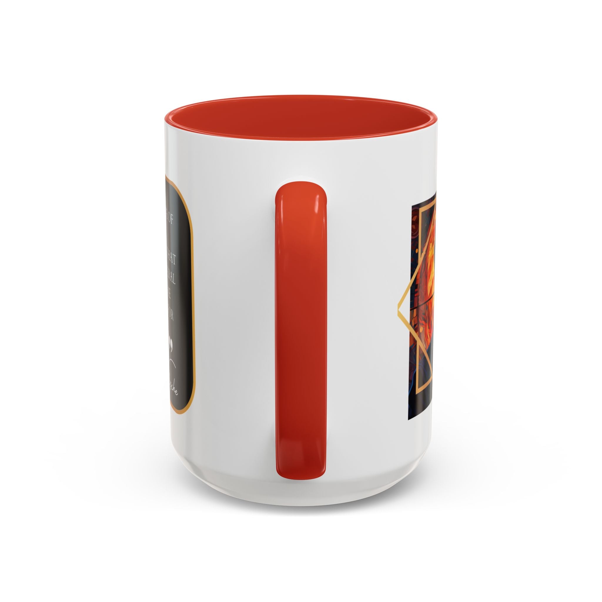 Nietzsche Bad Memory Advantage Quote Coffee Cup | 11oz, 15oz Accent Mugs for Philosophy Lovers & Thoughtful Gifts