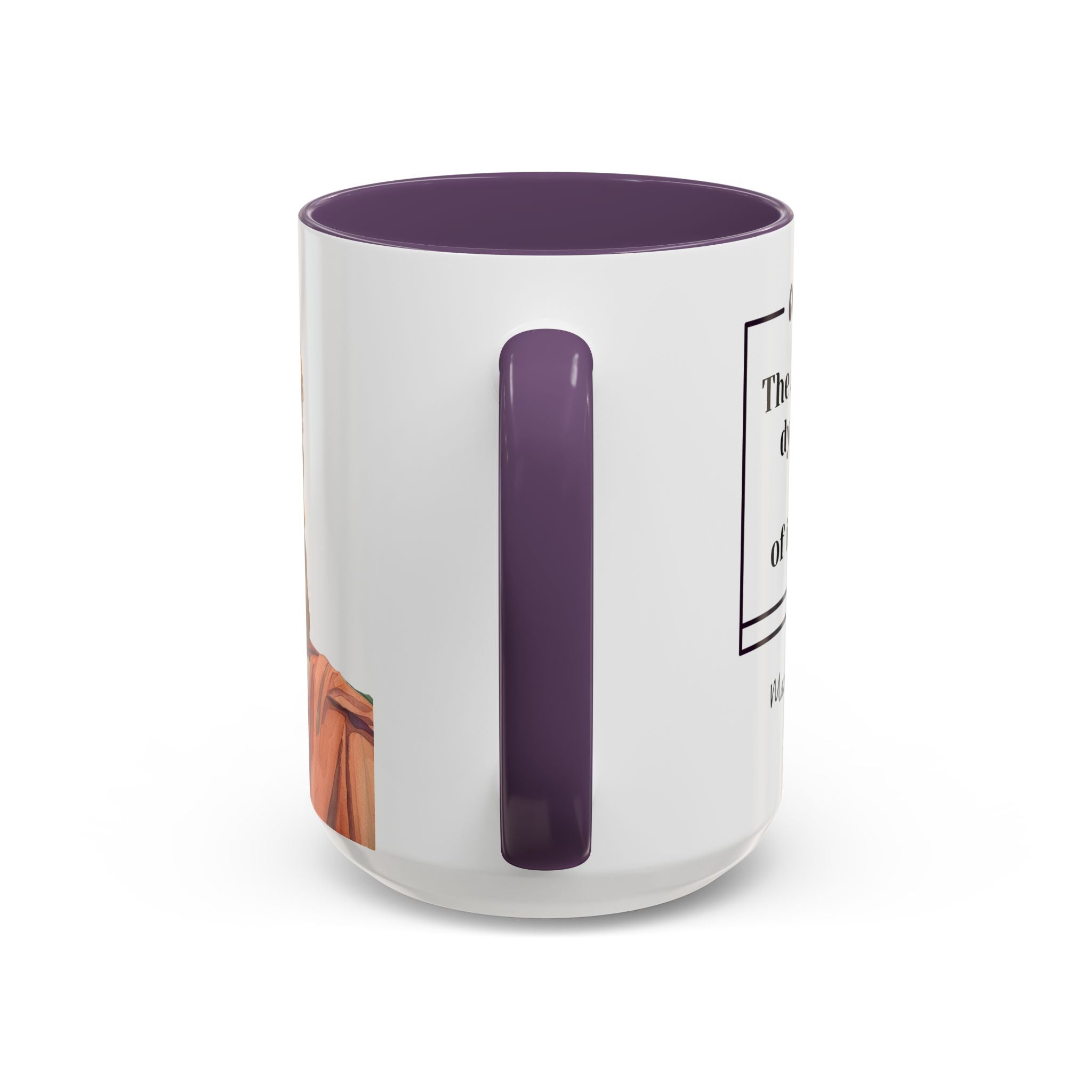 Marcus Aurelius Colour of a Soul Quote Mug | Philosophical Coffee Cup | 11oz, 15oz Accent Mugs for Thinkers| Stoics| Roman Empire