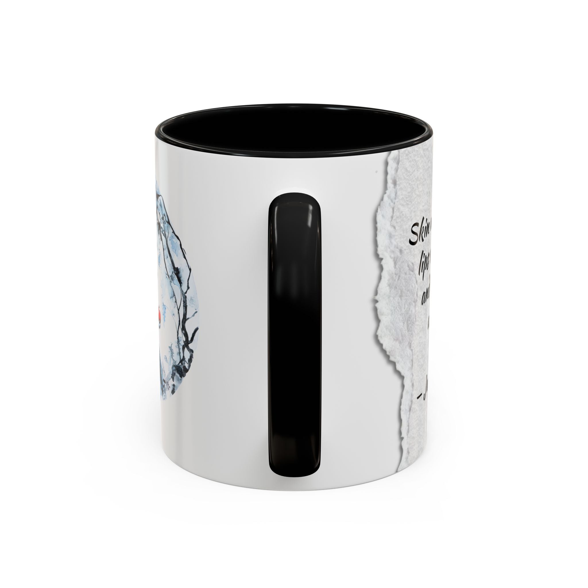 Brother's Grimm Snow White quote  with picture Accent Coffee Mug (11, 15oz) | Fairytale lover's mug