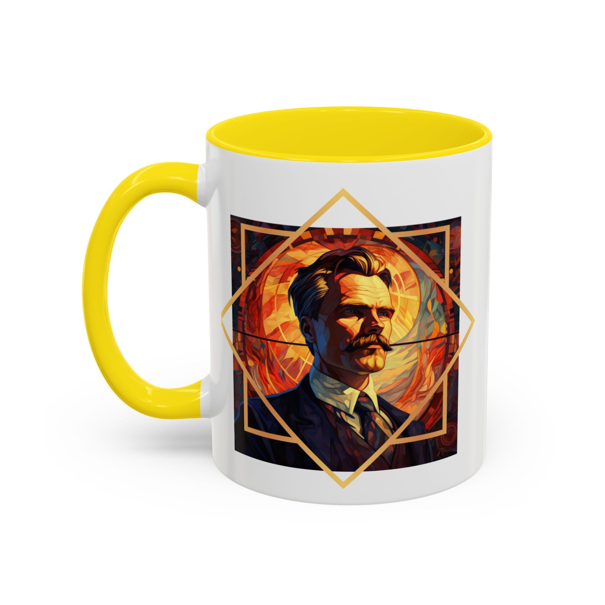 Nietzsche Bad Memory Advantage Quote Coffee Cup | 11oz, 15oz Accent Mugs for Philosophy Lovers & Thoughtful Gifts