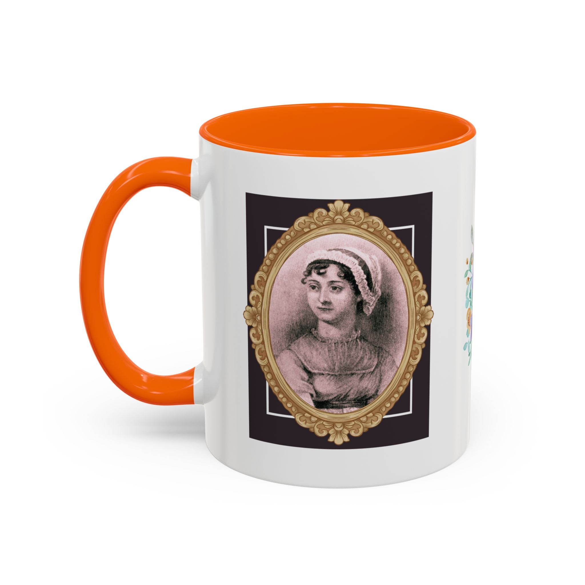 Jane Austen Quote It Is a Truth Universally Acknowledged, That a Single Man in Possession Accent Coffee Mug - 11oz & 15oz Options