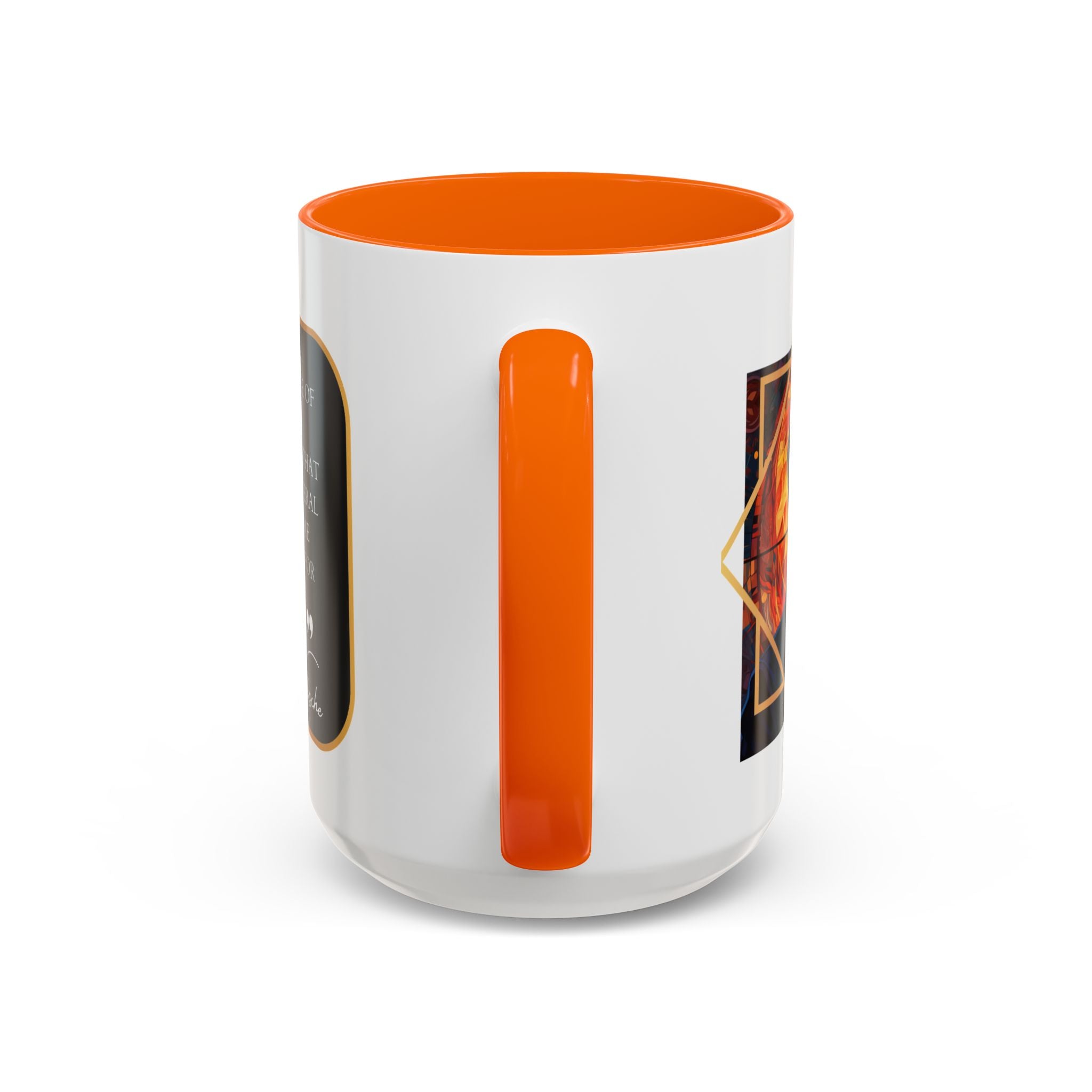 Nietzsche Bad Memory Advantage Quote Coffee Cup | 11oz, 15oz Accent Mugs for Philosophy Lovers & Thoughtful Gifts