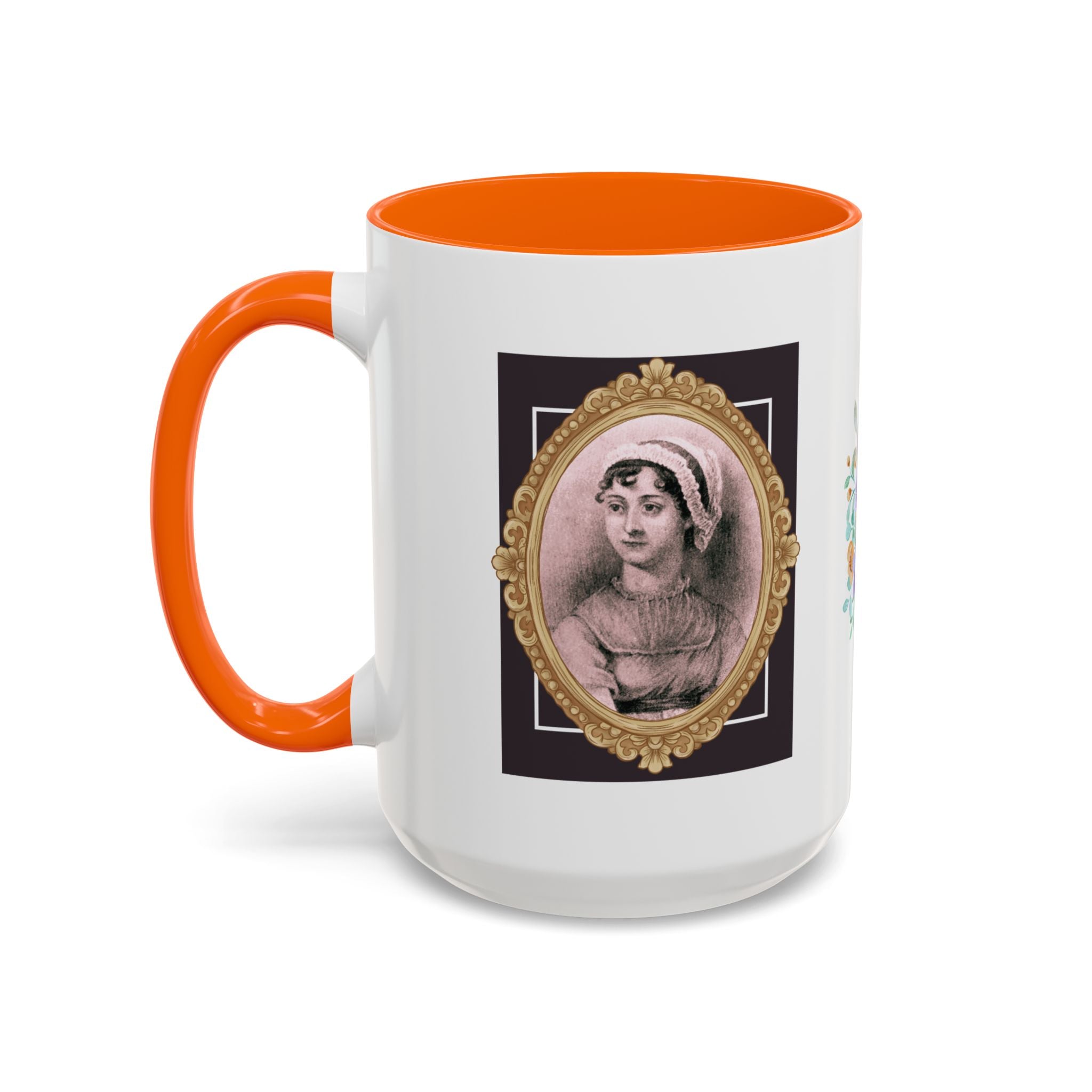 Jane Austen Quote It Is a Truth Universally Acknowledged, That a Single Man in Possession Accent Coffee Mug - 11oz & 15oz Options