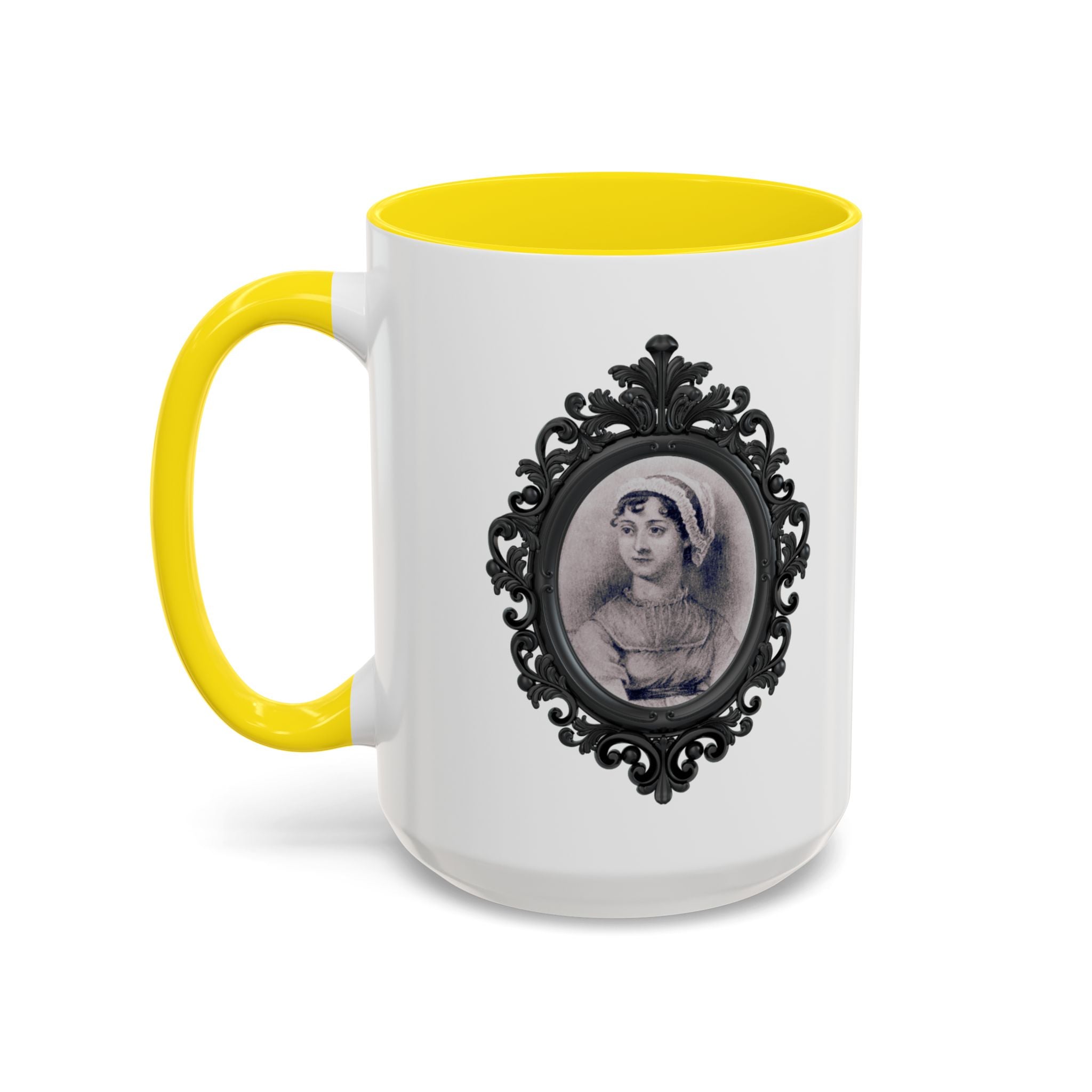 Jane Austen Friendship Quote Mug | Heartwarming Coffee Cup | 11oz, 15oz Accent Mugs for Literary Fans & Gift Ideas