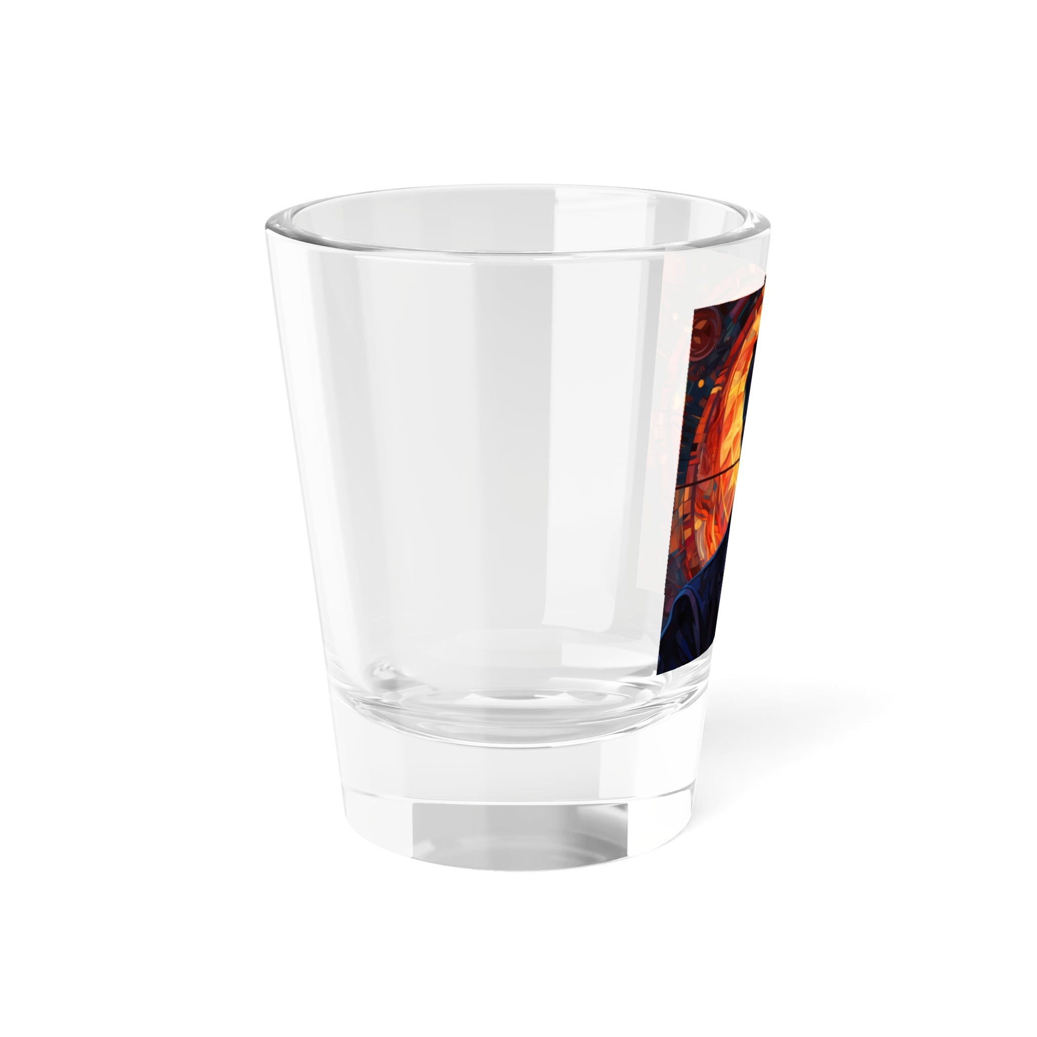 Friedrich Nietzsche Shot Glass, 1.5oz | Philosopher Shot Glass | Nihilism | German Philosophers