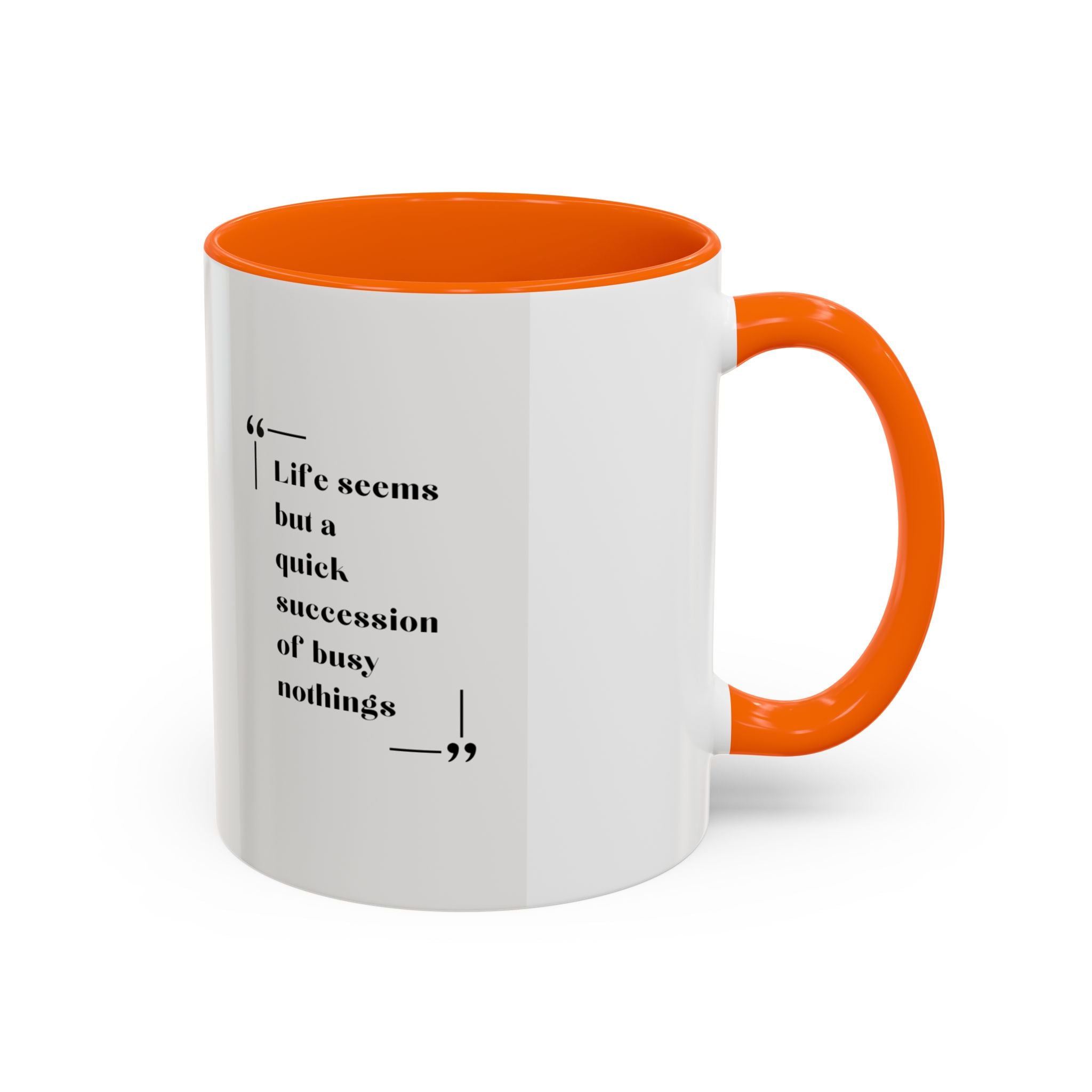 Jane Austen Busy Nothings Quote Coffee Mug | Thoughtful Accent Mug (11, 15oz) | Perfect Gift for Literary Fans