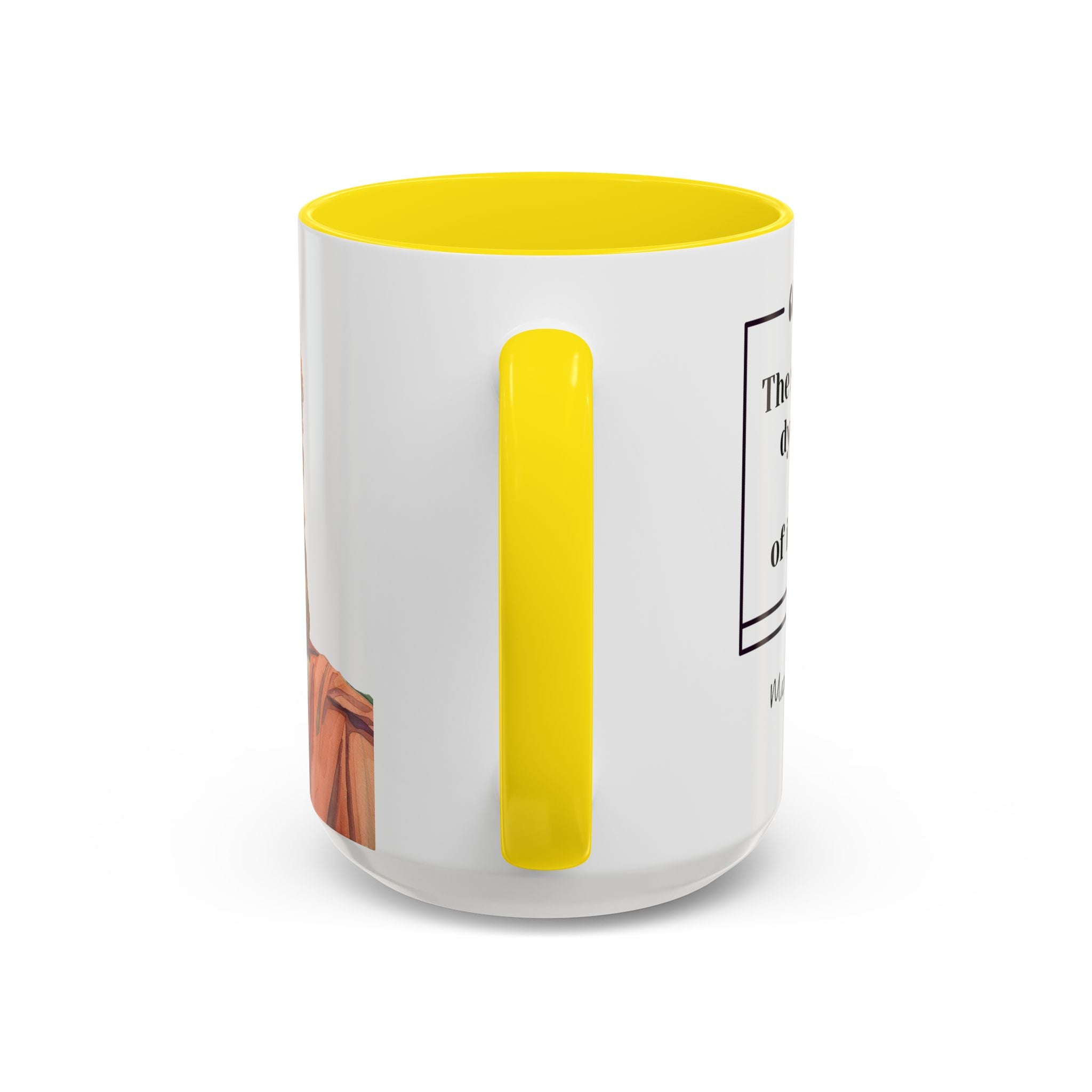 Marcus Aurelius Colour of a Soul Quote Mug | Philosophical Coffee Cup | 11oz, 15oz Accent Mugs for Thinkers| Stoics| Roman Empire