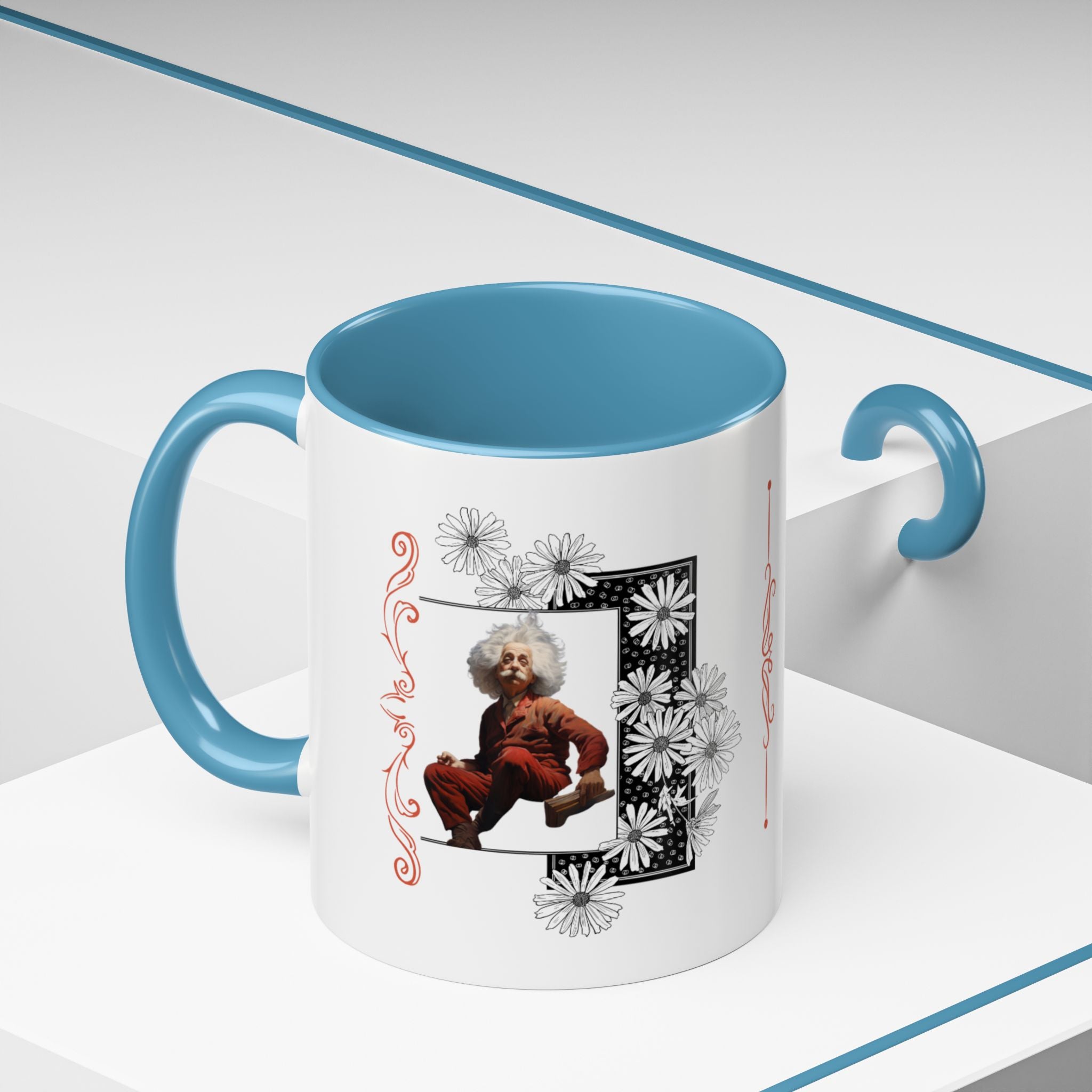 Albert Einstein Quote - Two things are infinite...  Coffee Mug (11, 15oz)