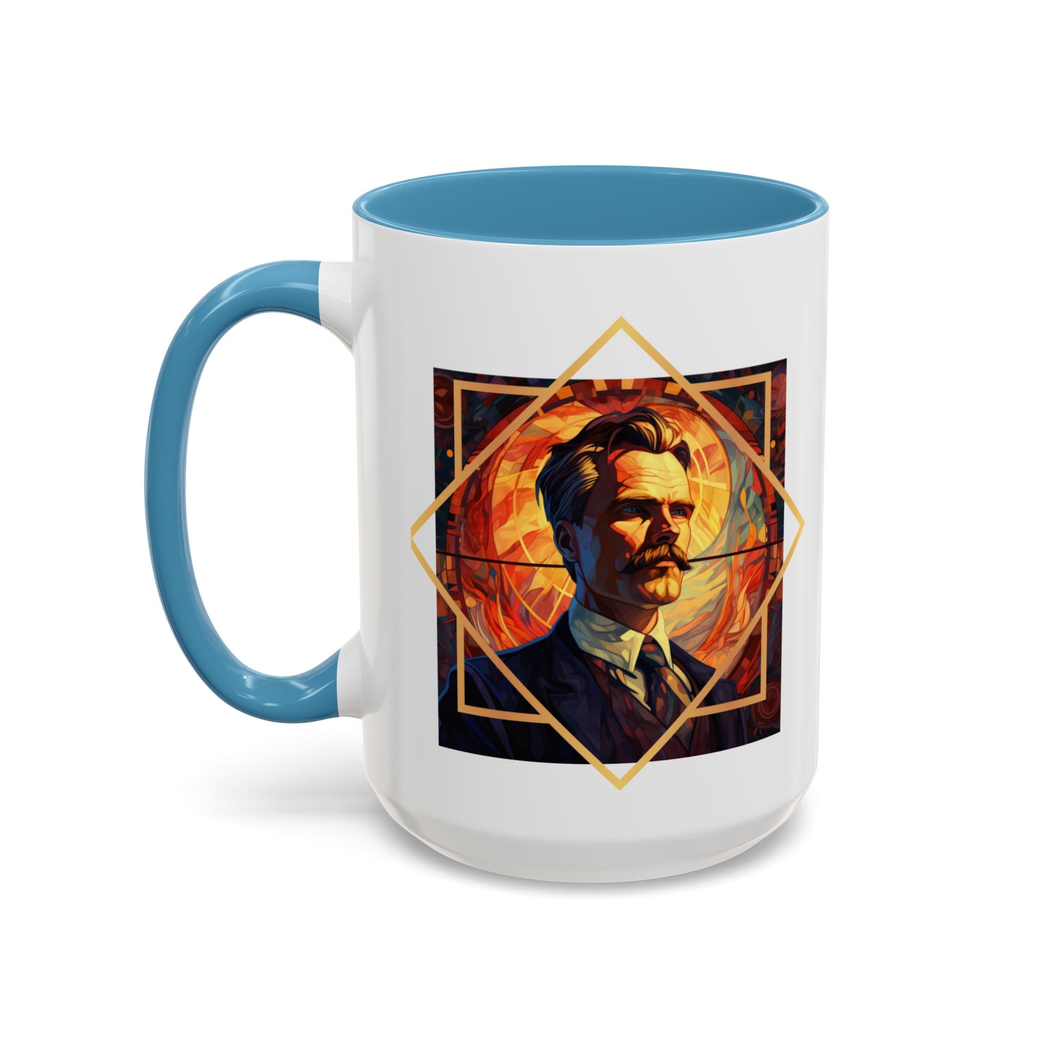 Nietzsche Bad Memory Advantage Quote Coffee Cup | 11oz, 15oz Accent Mugs for Philosophy Lovers & Thoughtful Gifts