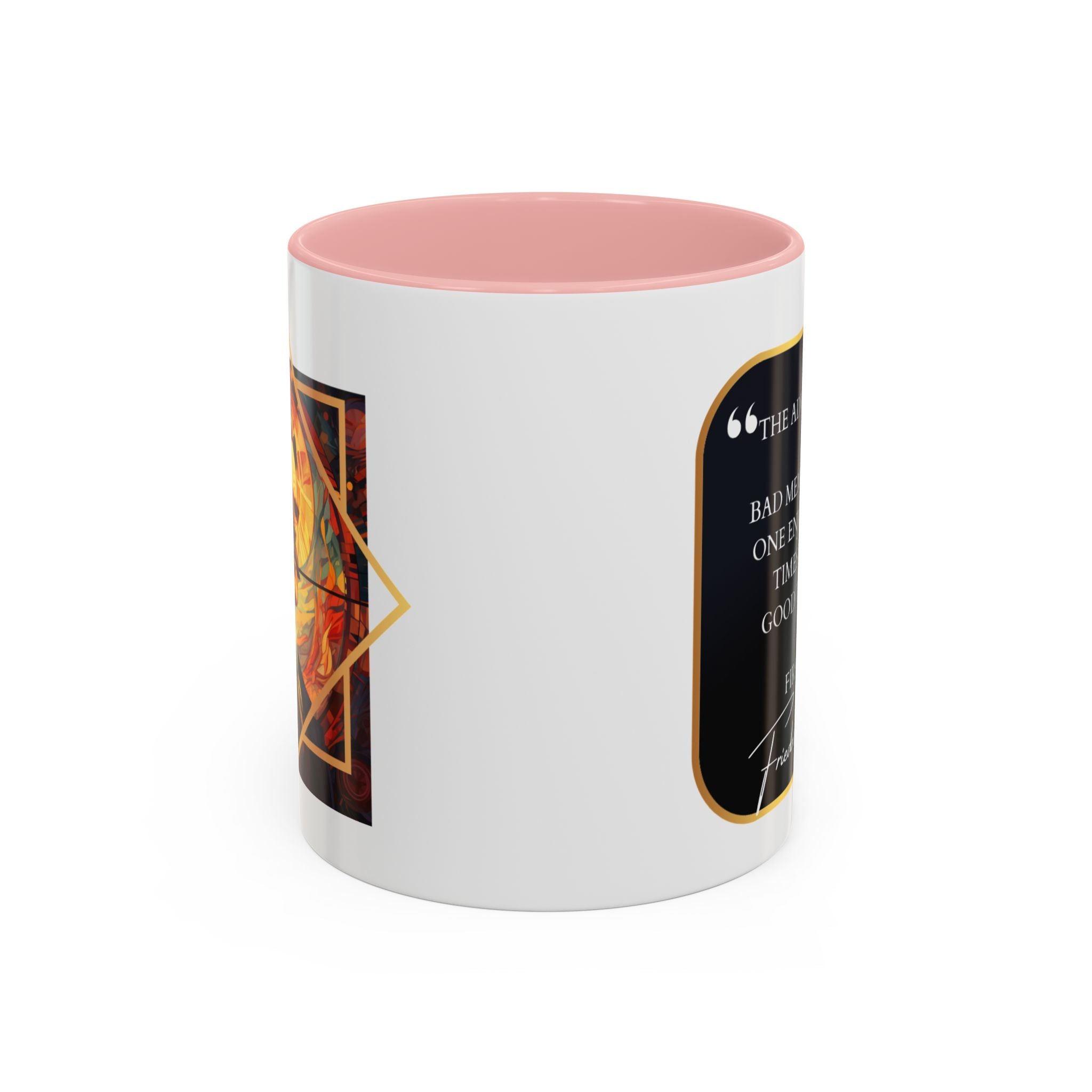 Nietzsche Bad Memory Advantage Quote Coffee Cup | 11oz, 15oz Accent Mugs for Philosophy Lovers & Thoughtful Gifts