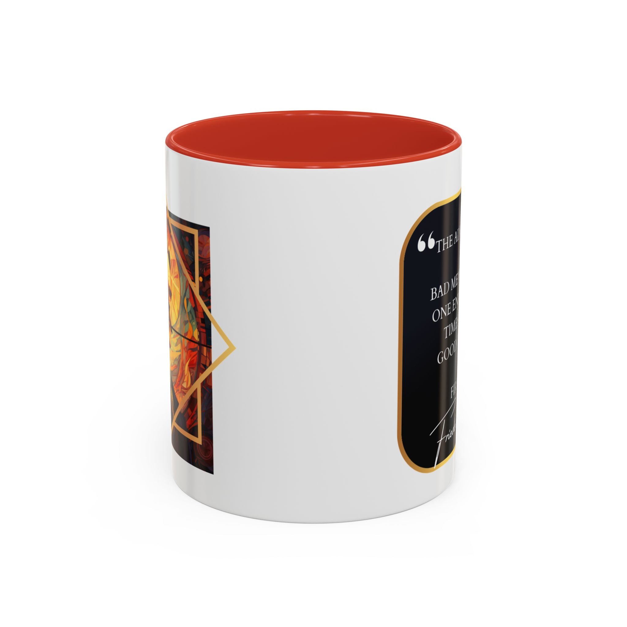 Nietzsche Bad Memory Advantage Quote Coffee Cup | 11oz, 15oz Accent Mugs for Philosophy Lovers & Thoughtful Gifts