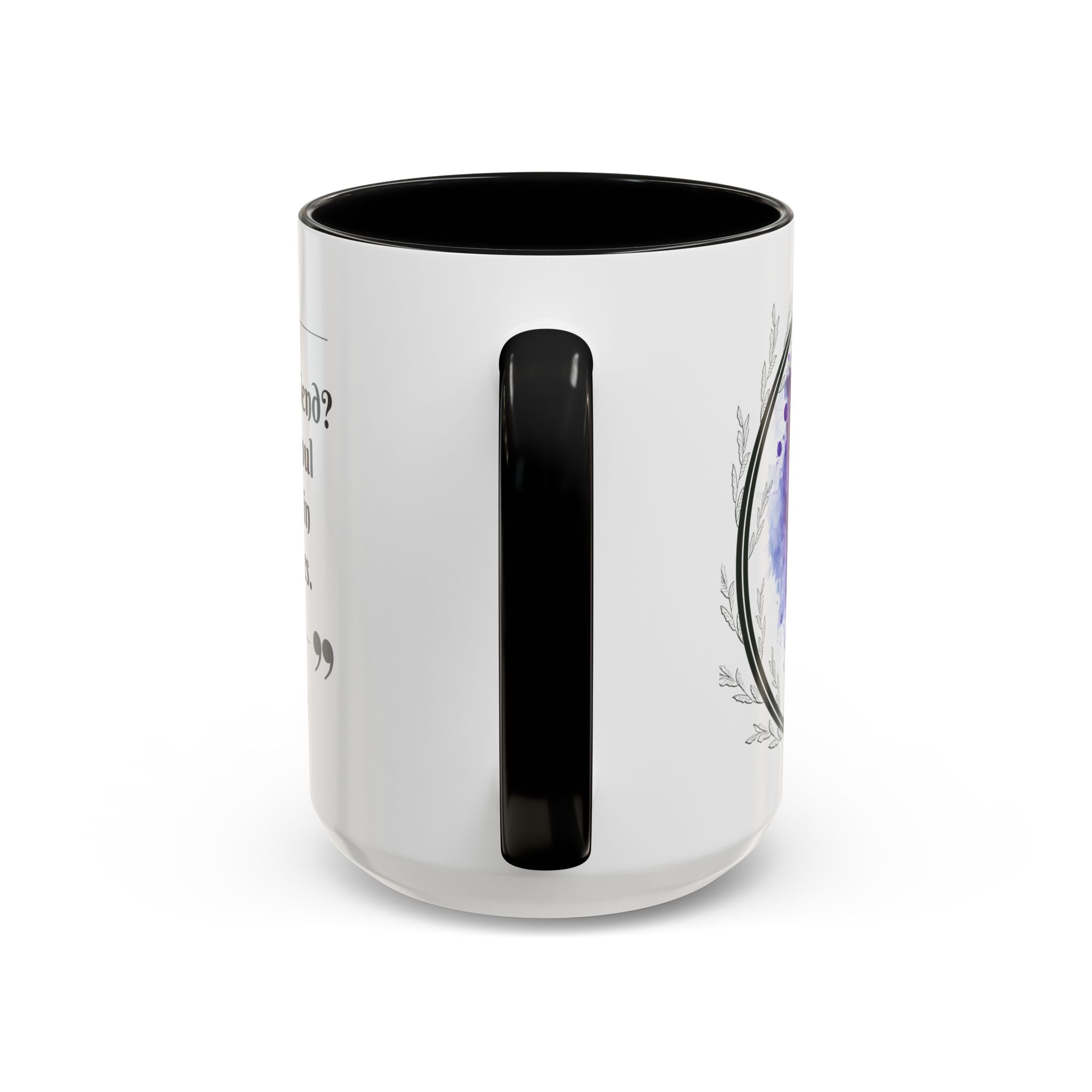 Aristotle What is a Friend Quote Mug | Motivational Philosophy Cup | 11oz, 15oz Accent Mugs for Thinkers & Positivity Lovers