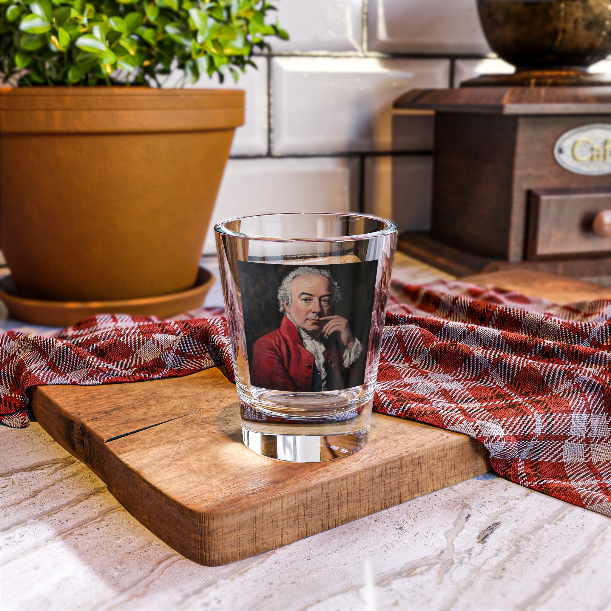 David Hume - Shot Glass, 1.5oz | Philosopher Shot Glass | empiricism | Scottish Philosopher and Economist  - Beta Product