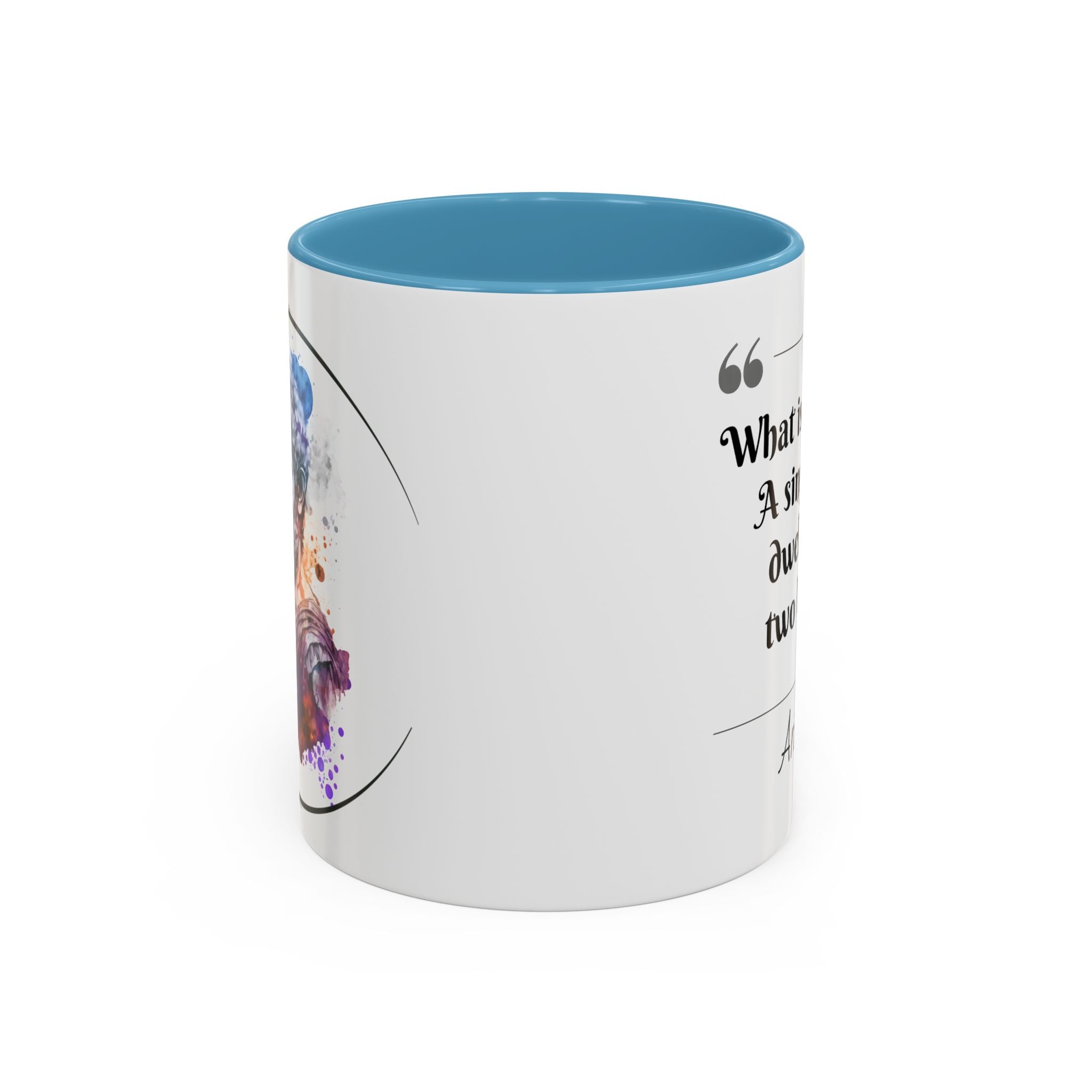 Aristotle What is a Friend Quote Mug | Motivational Philosophy Cup | 11oz, 15oz Accent Mugs for Thinkers & Positivity Lovers