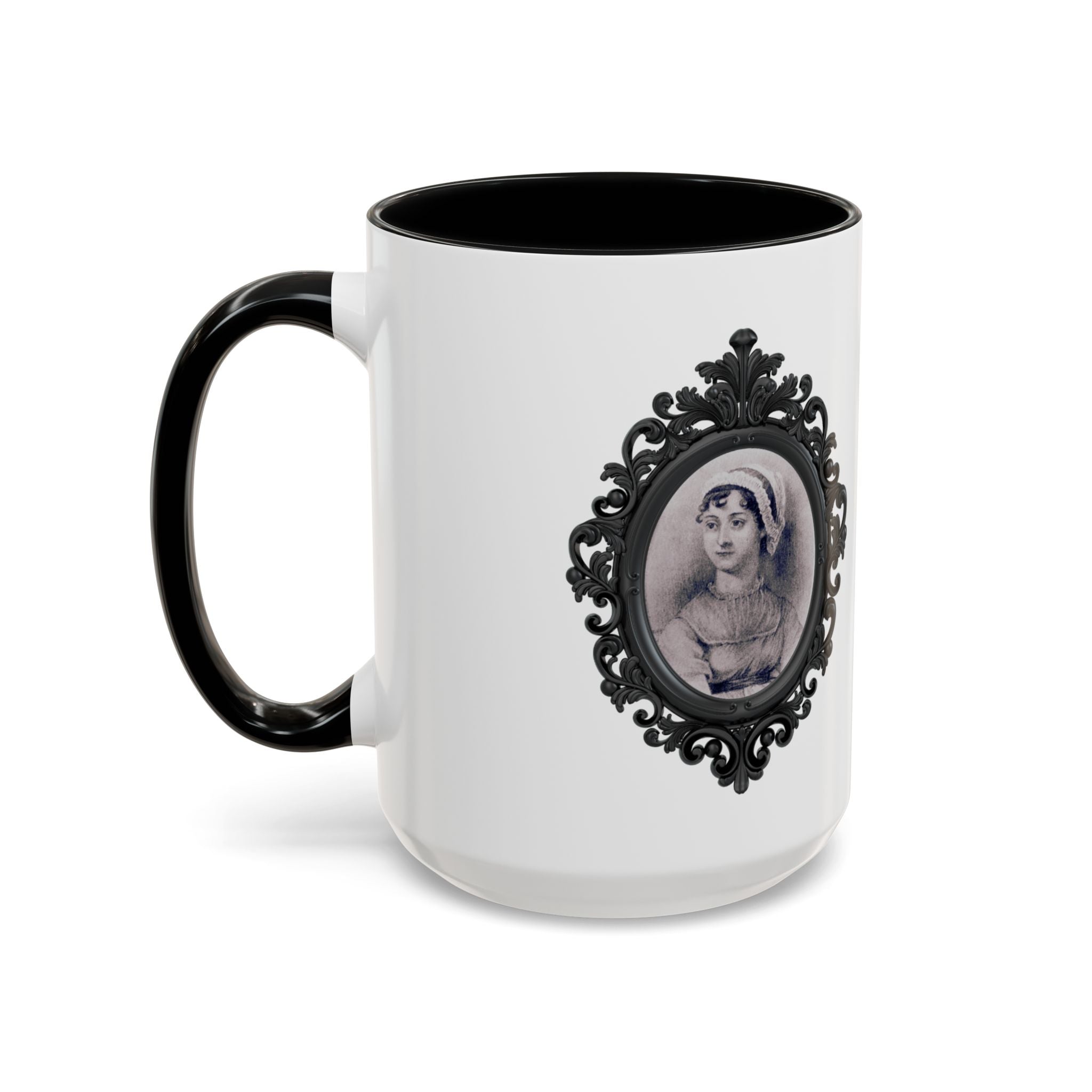 Jane Austen Best Treatment Quote Coffee Mug | Empowering Accent Mug (11, 15oz) | Perfect Gift for Literary Enthusiasts