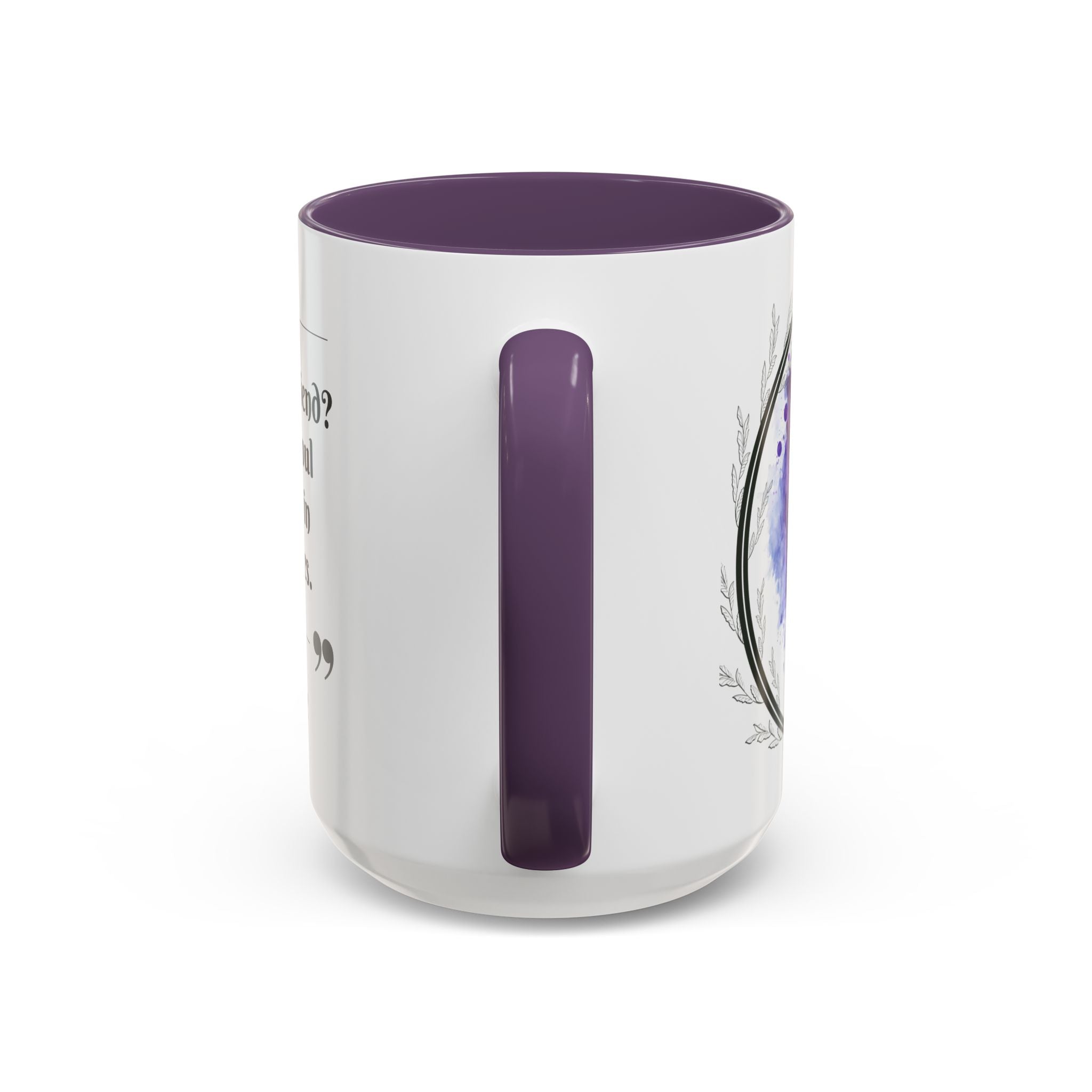 Aristotle What is a Friend Quote Mug | Motivational Philosophy Cup | 11oz, 15oz Accent Mugs for Thinkers & Positivity Lovers