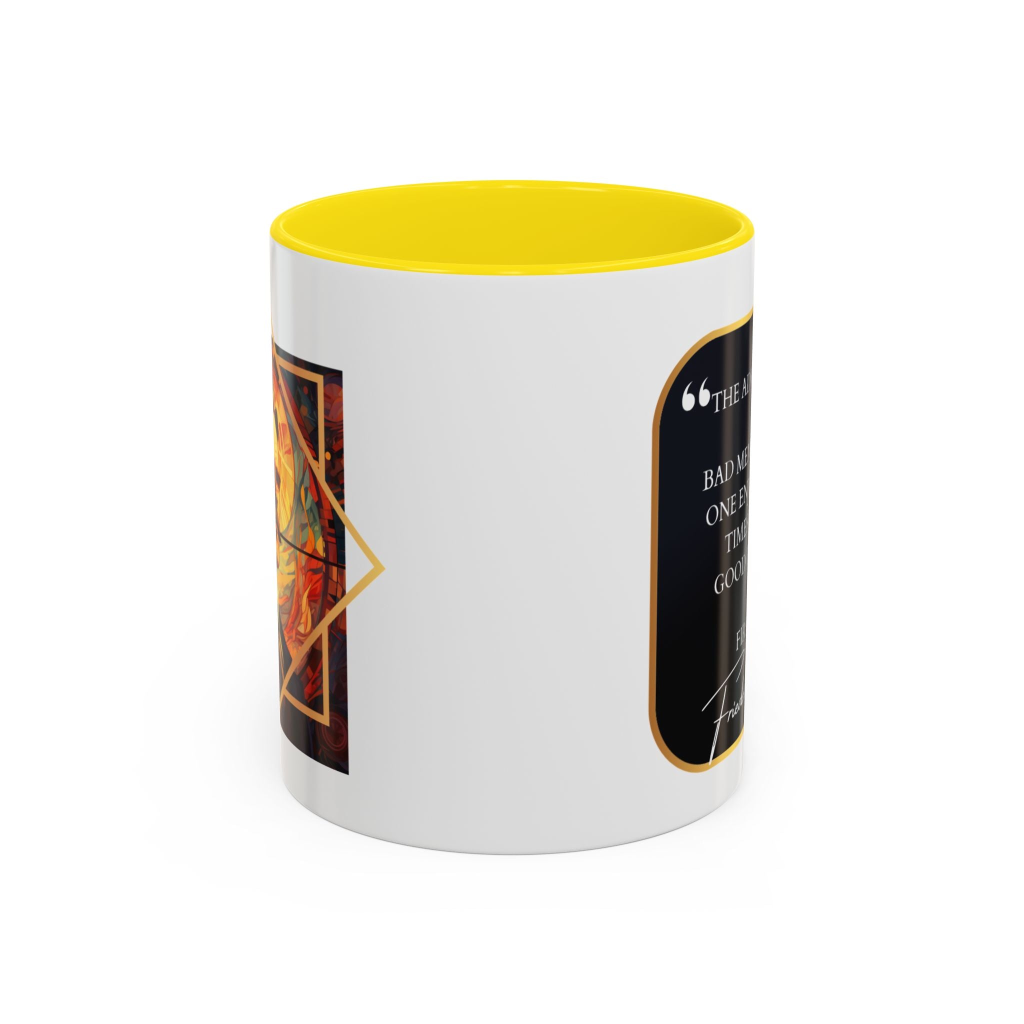 Nietzsche Bad Memory Advantage Quote Coffee Cup | 11oz, 15oz Accent Mugs for Philosophy Lovers & Thoughtful Gifts