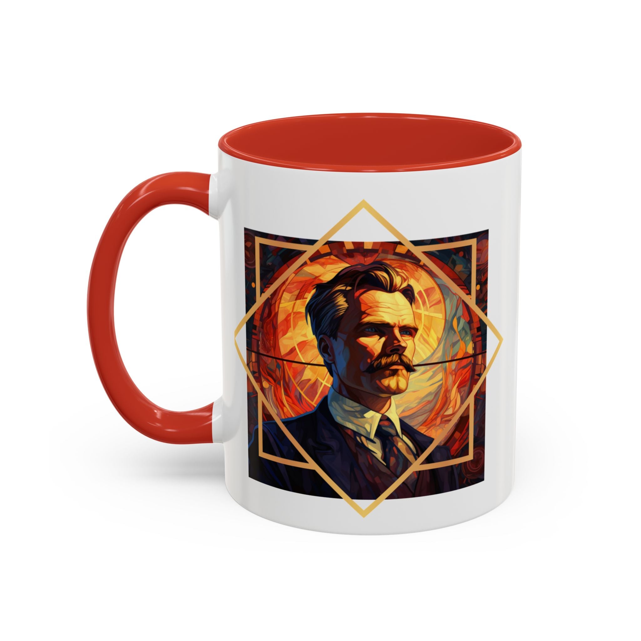 Nietzsche Bad Memory Advantage Quote Coffee Cup | 11oz, 15oz Accent Mugs for Philosophy Lovers & Thoughtful Gifts