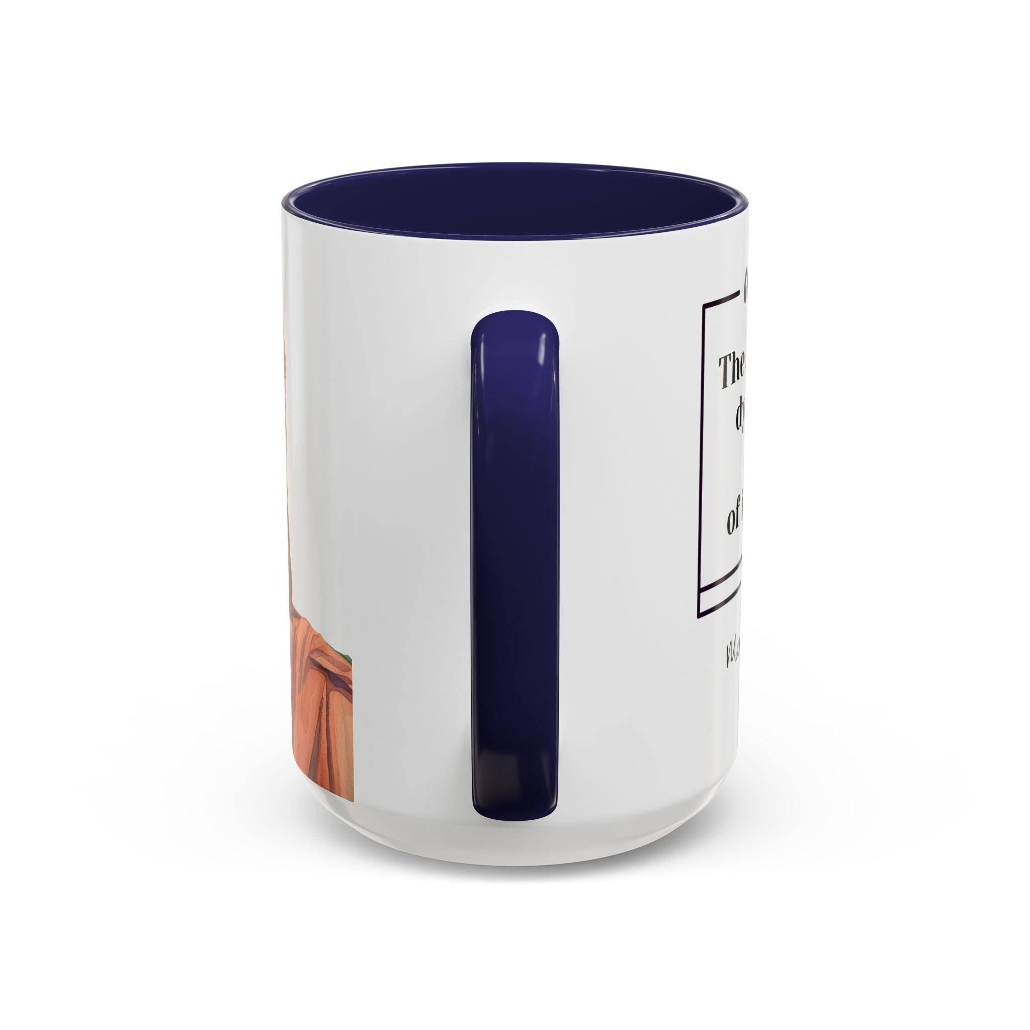Marcus Aurelius Colour of a Soul Quote Mug | Philosophical Coffee Cup | 11oz, 15oz Accent Mugs for Thinkers| Stoics| Roman Empire