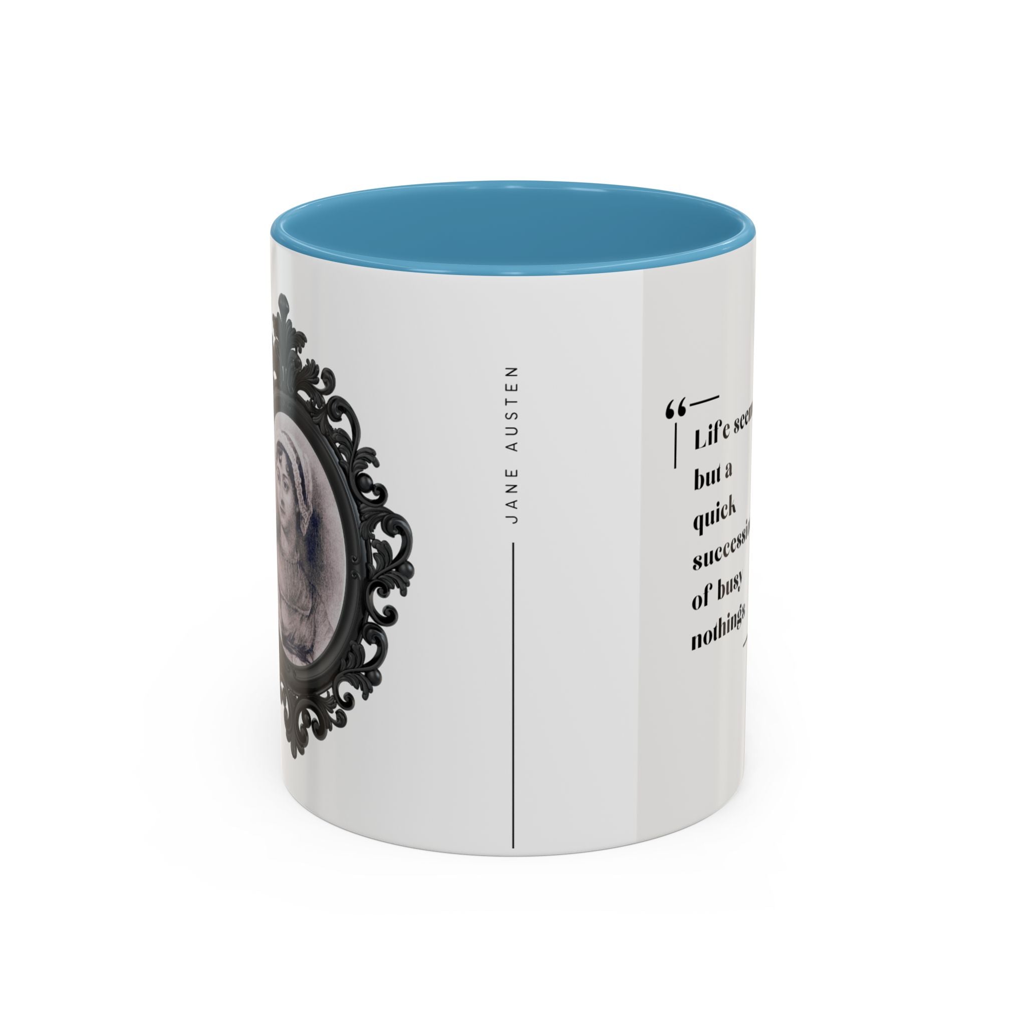 Jane Austen Busy Nothings Quote Coffee Mug | Thoughtful Accent Mug (11, 15oz) | Perfect Gift for Literary Fans