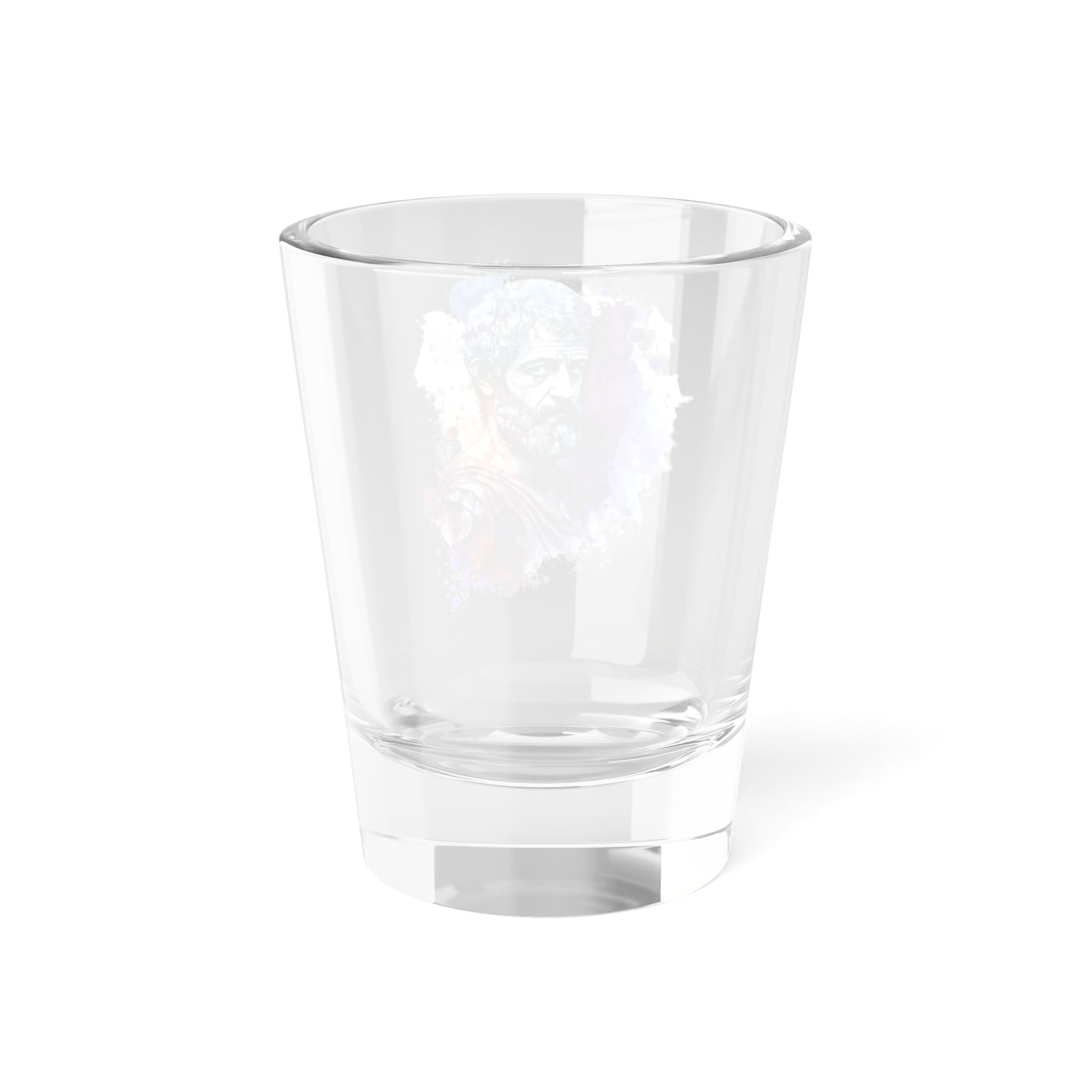 Aristotle Shot Glass, 1.5oz | Philosopher Shot Glass | Ancient Greece | Classic Philosophers