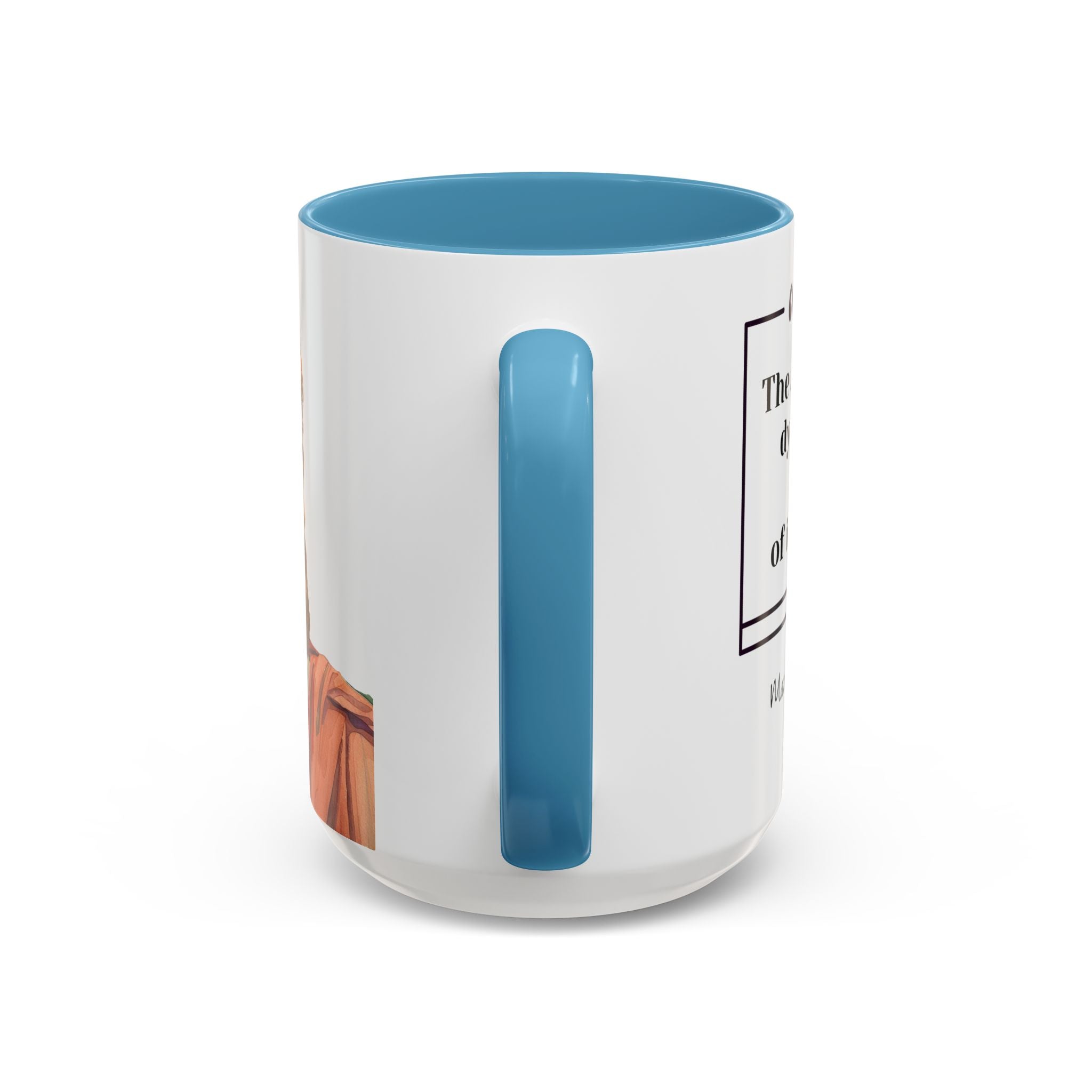 Marcus Aurelius Colour of a Soul Quote Mug | Philosophical Coffee Cup | 11oz, 15oz Accent Mugs for Thinkers| Stoics| Roman Empire