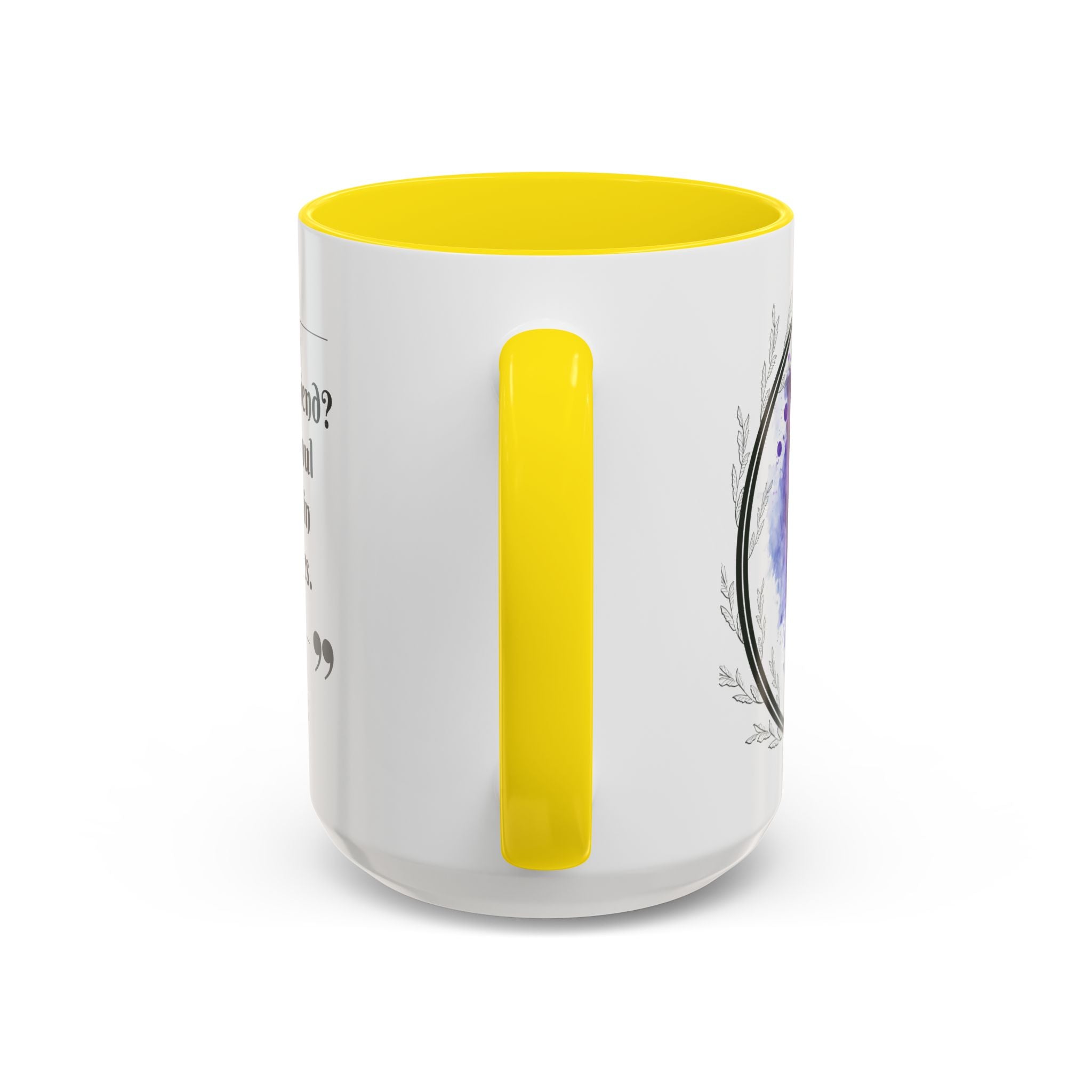 Aristotle What is a Friend Quote Mug | Motivational Philosophy Cup | 11oz, 15oz Accent Mugs for Thinkers & Positivity Lovers