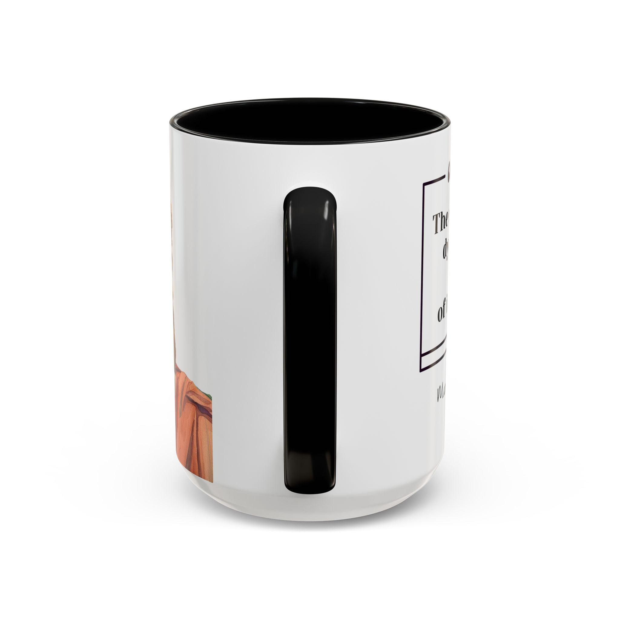 Marcus Aurelius Colour of a Soul Quote Mug | Philosophical Coffee Cup | 11oz, 15oz Accent Mugs for Thinkers| Stoics| Roman Empire