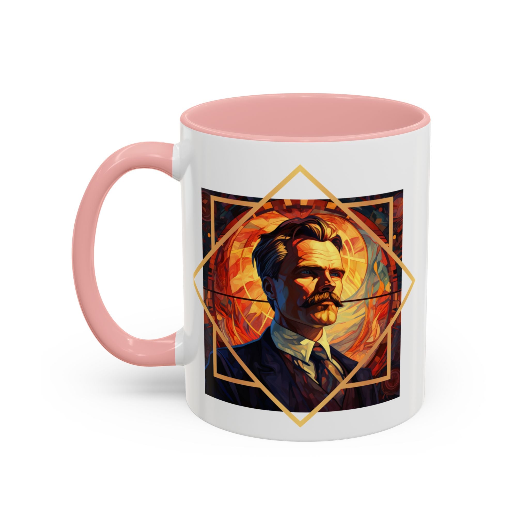 Nietzsche Bad Memory Advantage Quote Coffee Cup | 11oz, 15oz Accent Mugs for Philosophy Lovers & Thoughtful Gifts