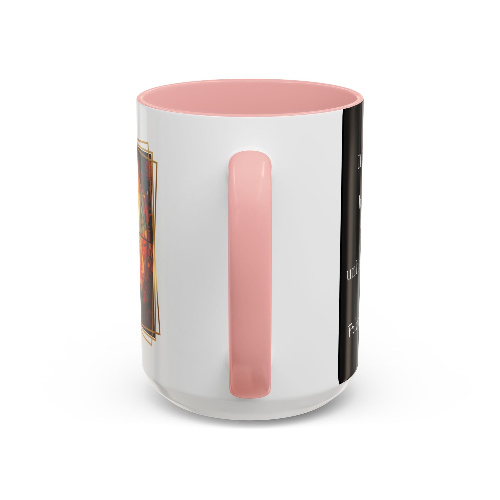 Nietzsche Friendship makes a Marriage Quote Coffee Cup | 11oz, 15oz Accent Mugs for Philosophy Lovers & Thoughtful Gifts
