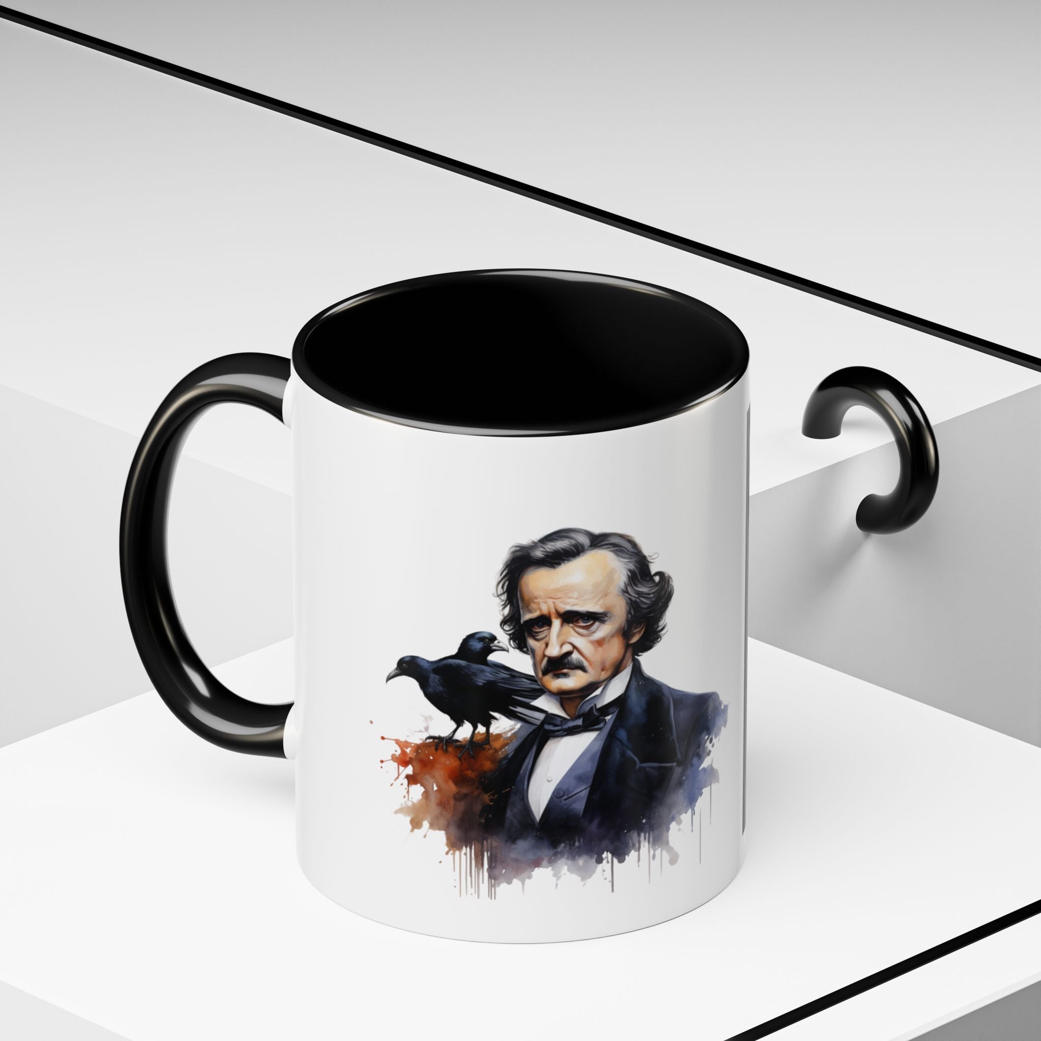 Edgar Allan Poe - All that see  or seem is but a dream within a  dream - quote Accent Coffee Mug (11, 15oz)