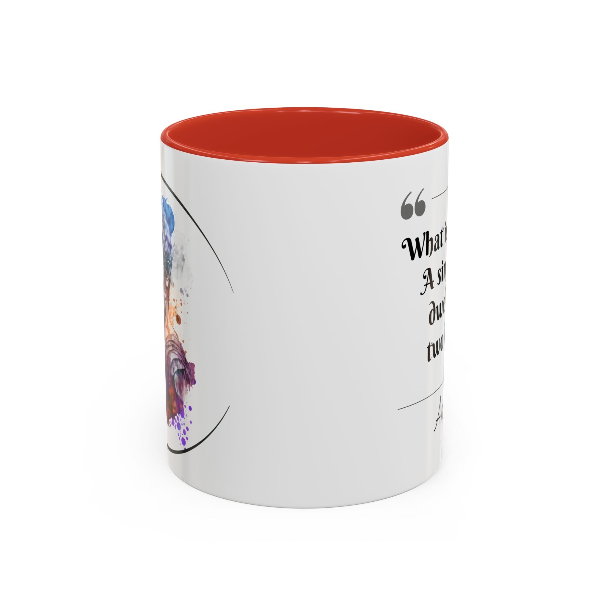 Aristotle What is a Friend Quote Mug | Motivational Philosophy Cup | 11oz, 15oz Accent Mugs for Thinkers & Positivity Lovers