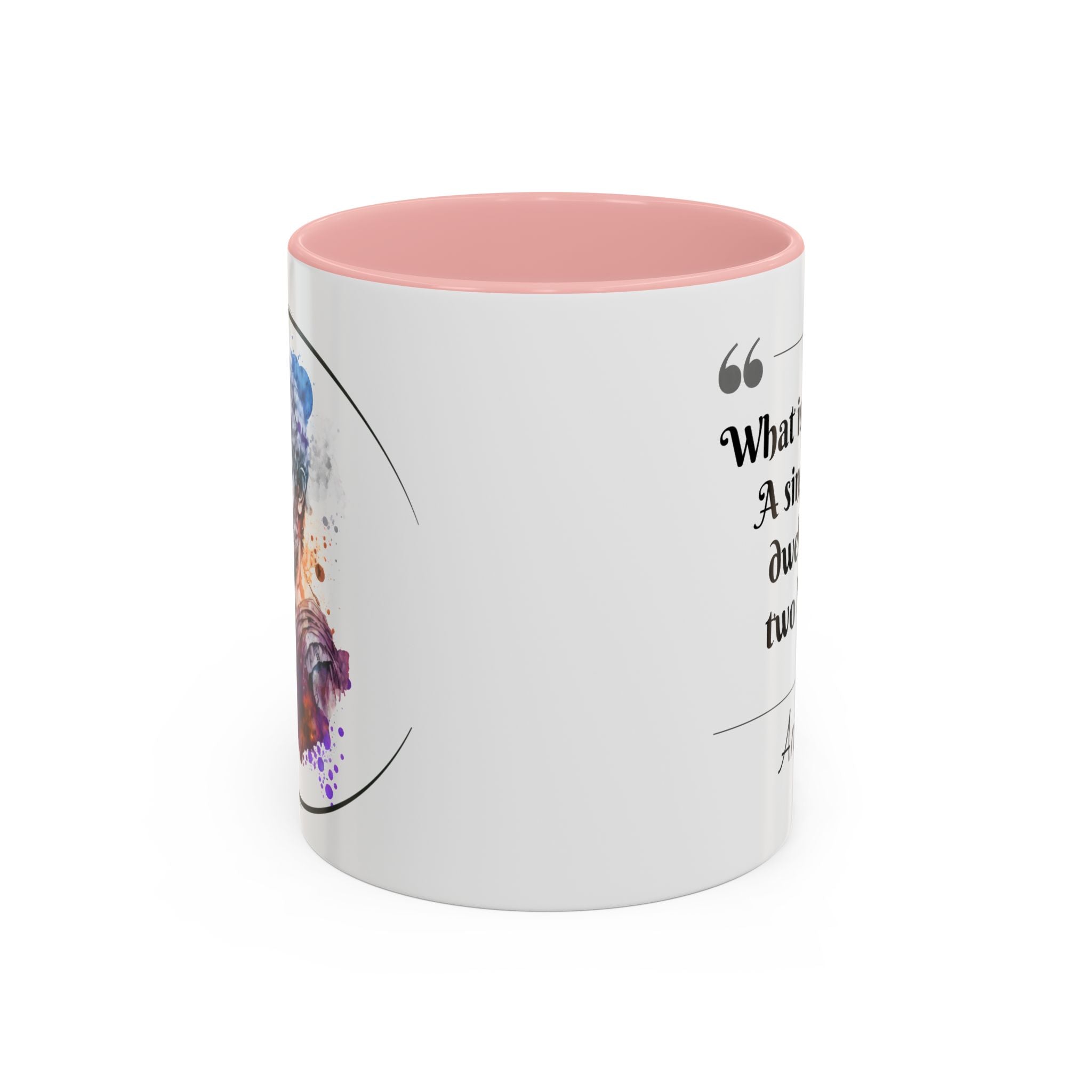 Aristotle What is a Friend Quote Mug | Motivational Philosophy Cup | 11oz, 15oz Accent Mugs for Thinkers & Positivity Lovers