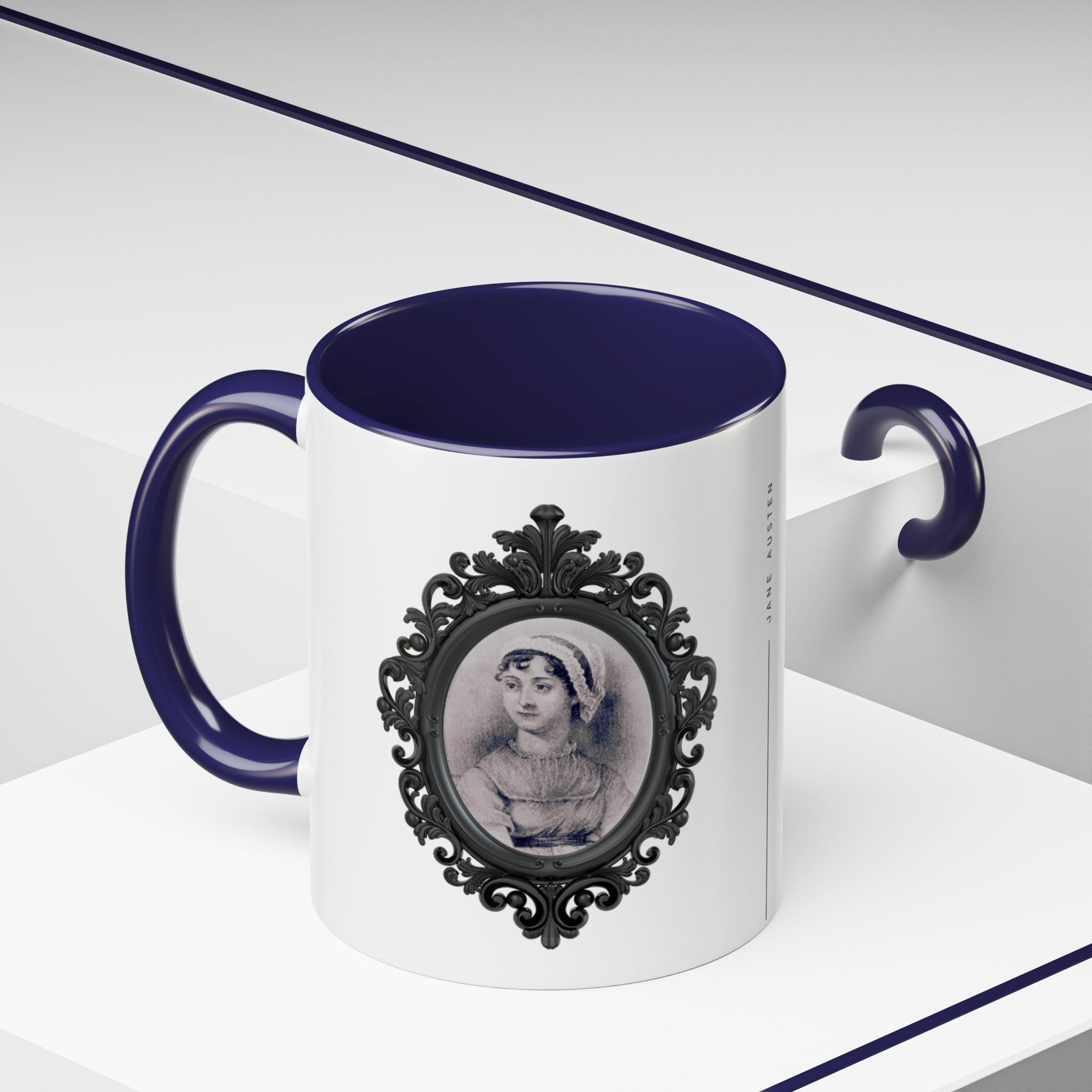 Jane Austen Best Treatment Quote Coffee Mug | Empowering Accent Mug (11, 15oz) | Perfect Gift for Literary Enthusiasts