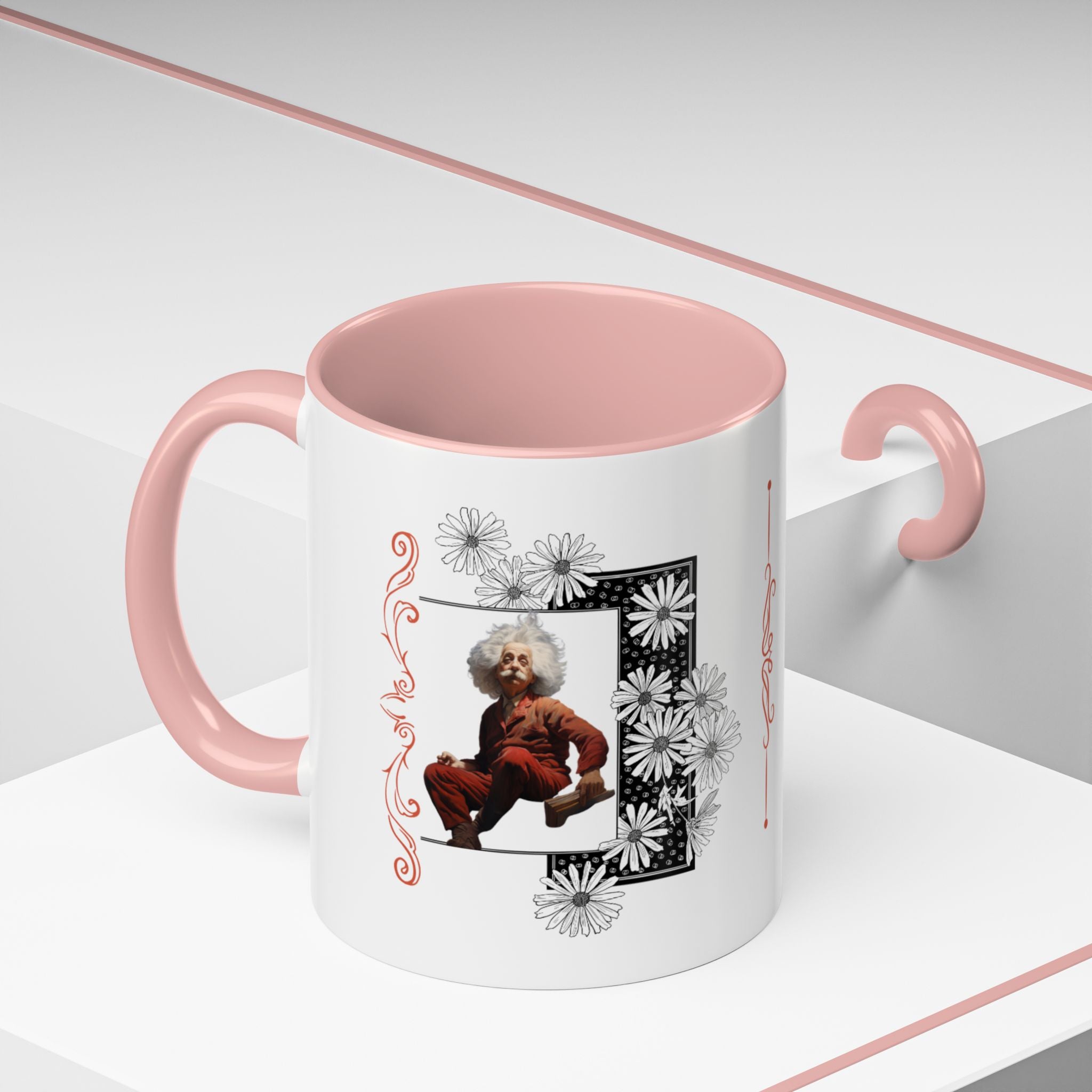 Albert Einstein Quote - Two things are infinite...  Coffee Mug (11, 15oz)