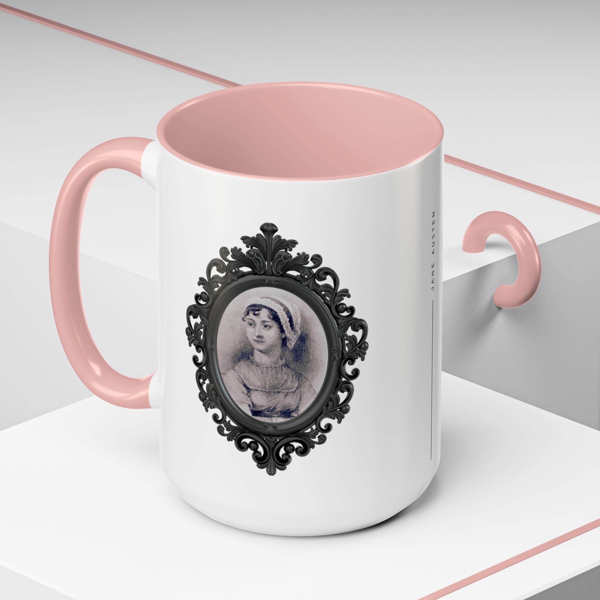 Jane Austen Friendship Quote Mug | Heartwarming Coffee Cup | 11oz, 15oz Accent Mugs for Literary Fans & Gift Ideas