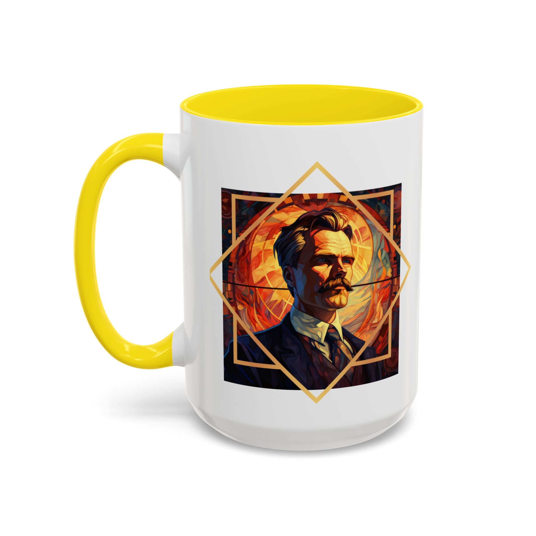 Nietzsche Bad Memory Advantage Quote Coffee Cup | 11oz, 15oz Accent Mugs for Philosophy Lovers & Thoughtful Gifts