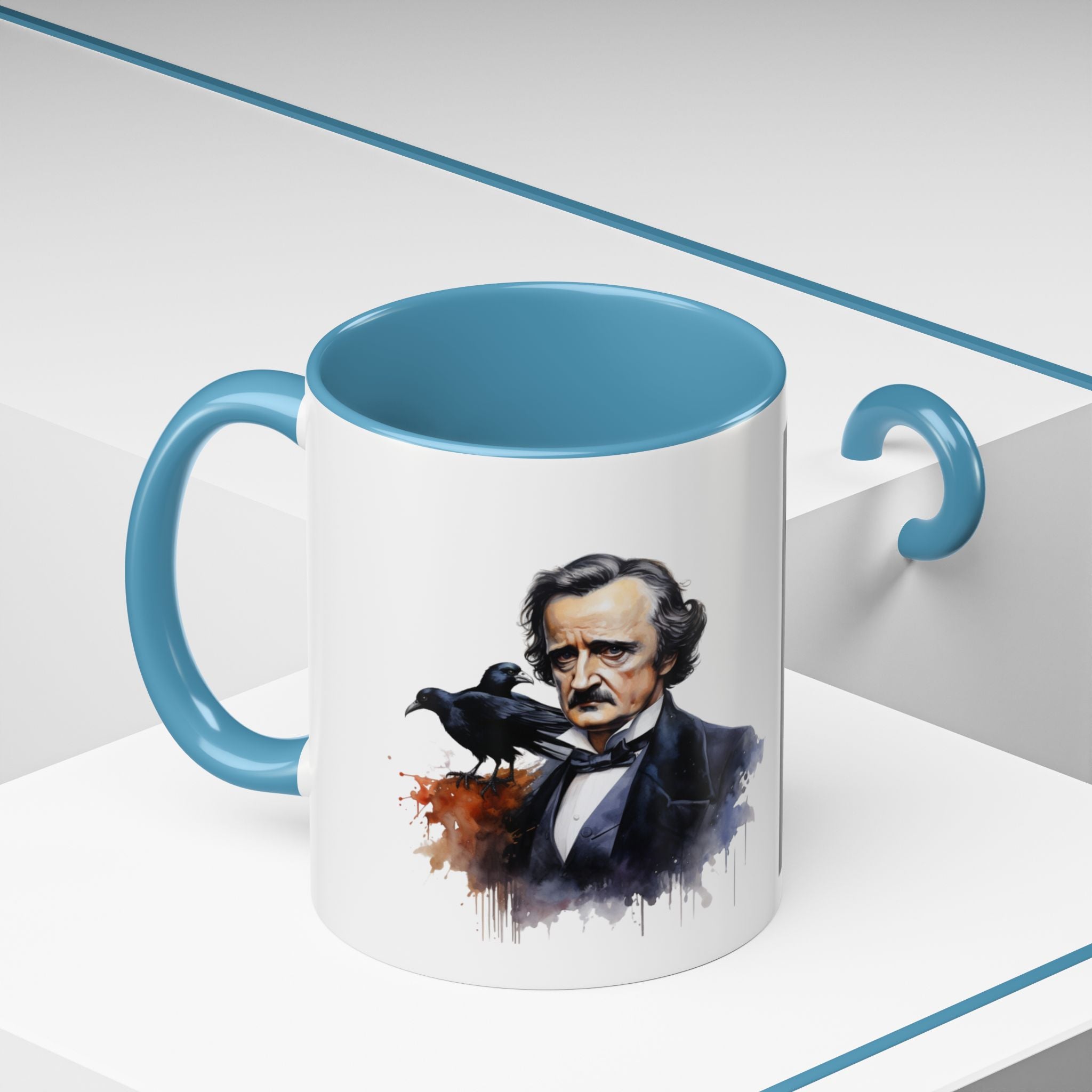 Edgar Allan Poe - All that see  or seem is but a dream within a  dream - quote Accent Coffee Mug (11, 15oz)