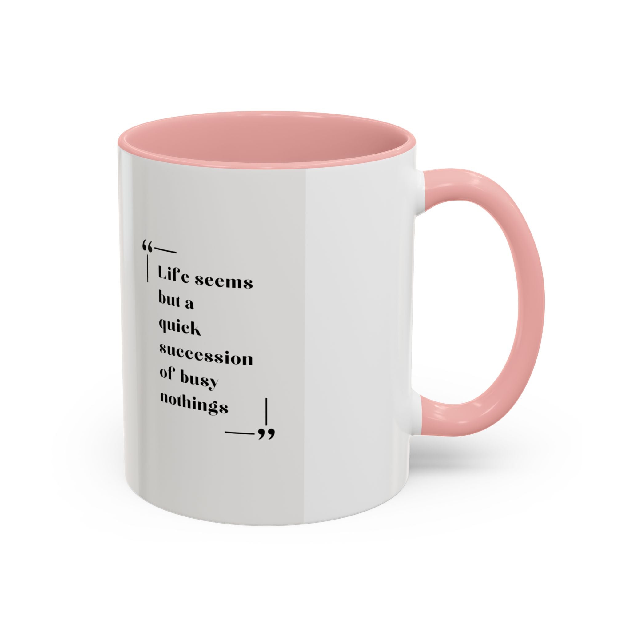 Jane Austen Busy Nothings Quote Coffee Mug | Thoughtful Accent Mug (11, 15oz) | Perfect Gift for Literary Fans