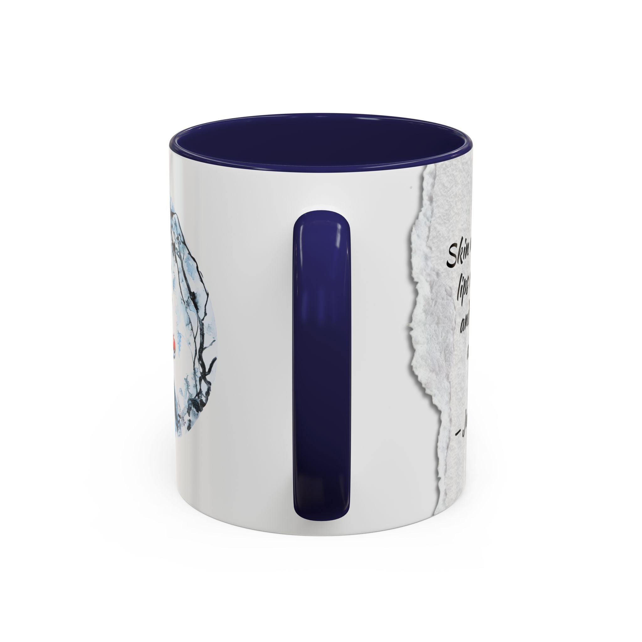 Brother's Grimm Snow White quote  with picture Accent Coffee Mug (11, 15oz) | Fairytale lover's mug