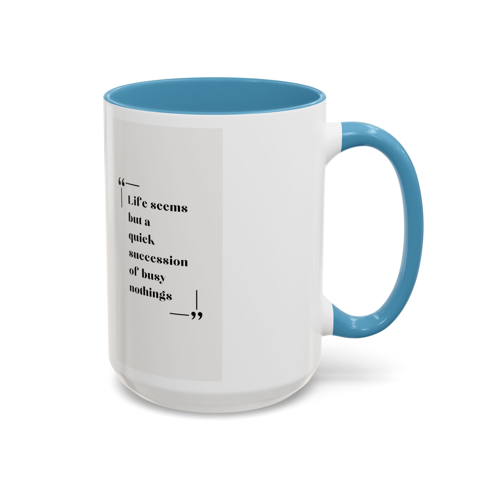 Jane Austen Busy Nothings Quote Coffee Mug | Thoughtful Accent Mug (11, 15oz) | Perfect Gift for Literary Fans