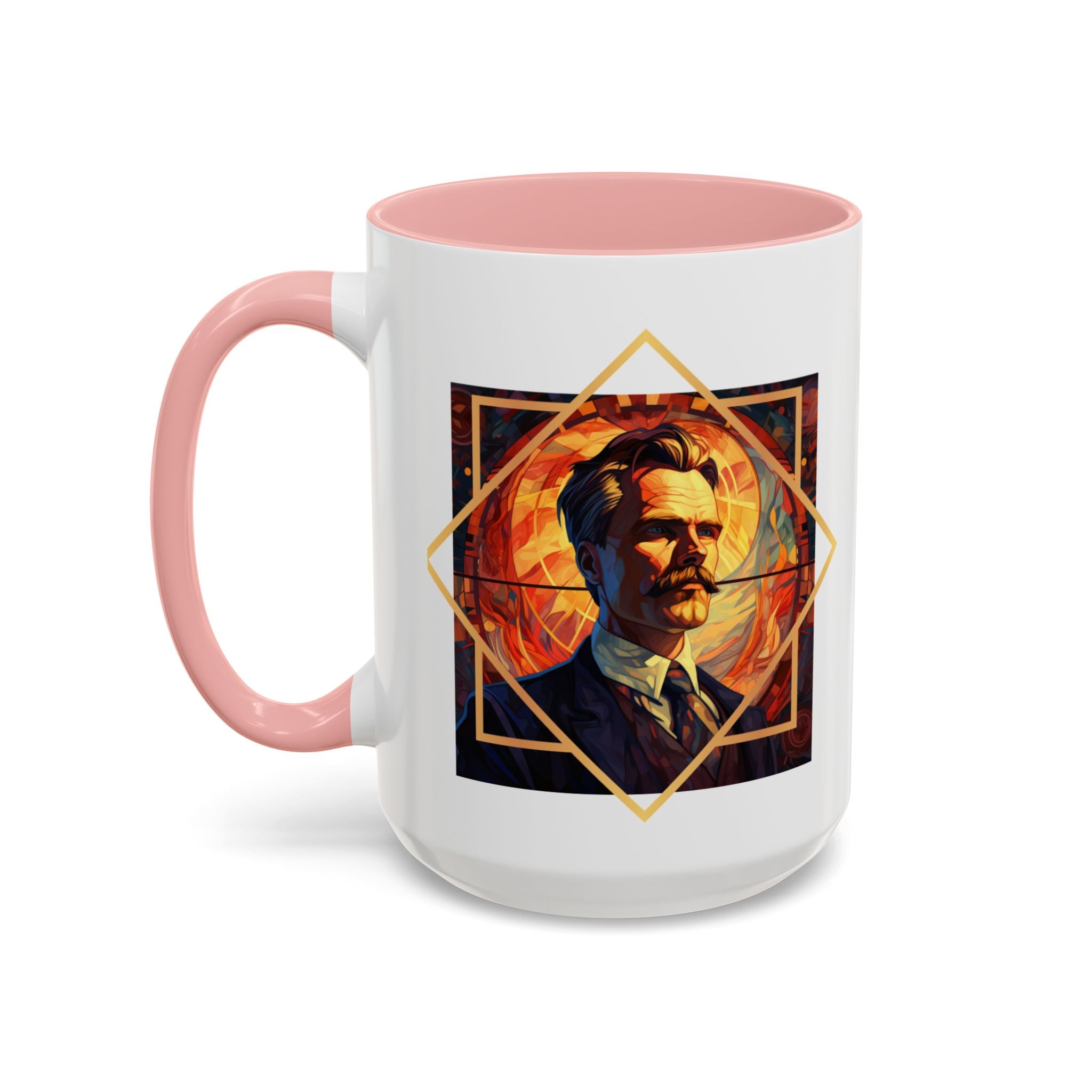 Nietzsche Bad Memory Advantage Quote Coffee Cup | 11oz, 15oz Accent Mugs for Philosophy Lovers & Thoughtful Gifts