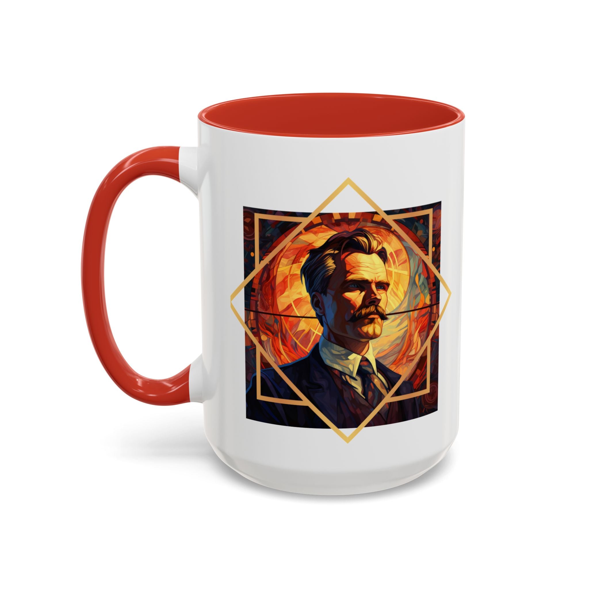 Nietzsche Bad Memory Advantage Quote Coffee Cup | 11oz, 15oz Accent Mugs for Philosophy Lovers & Thoughtful Gifts