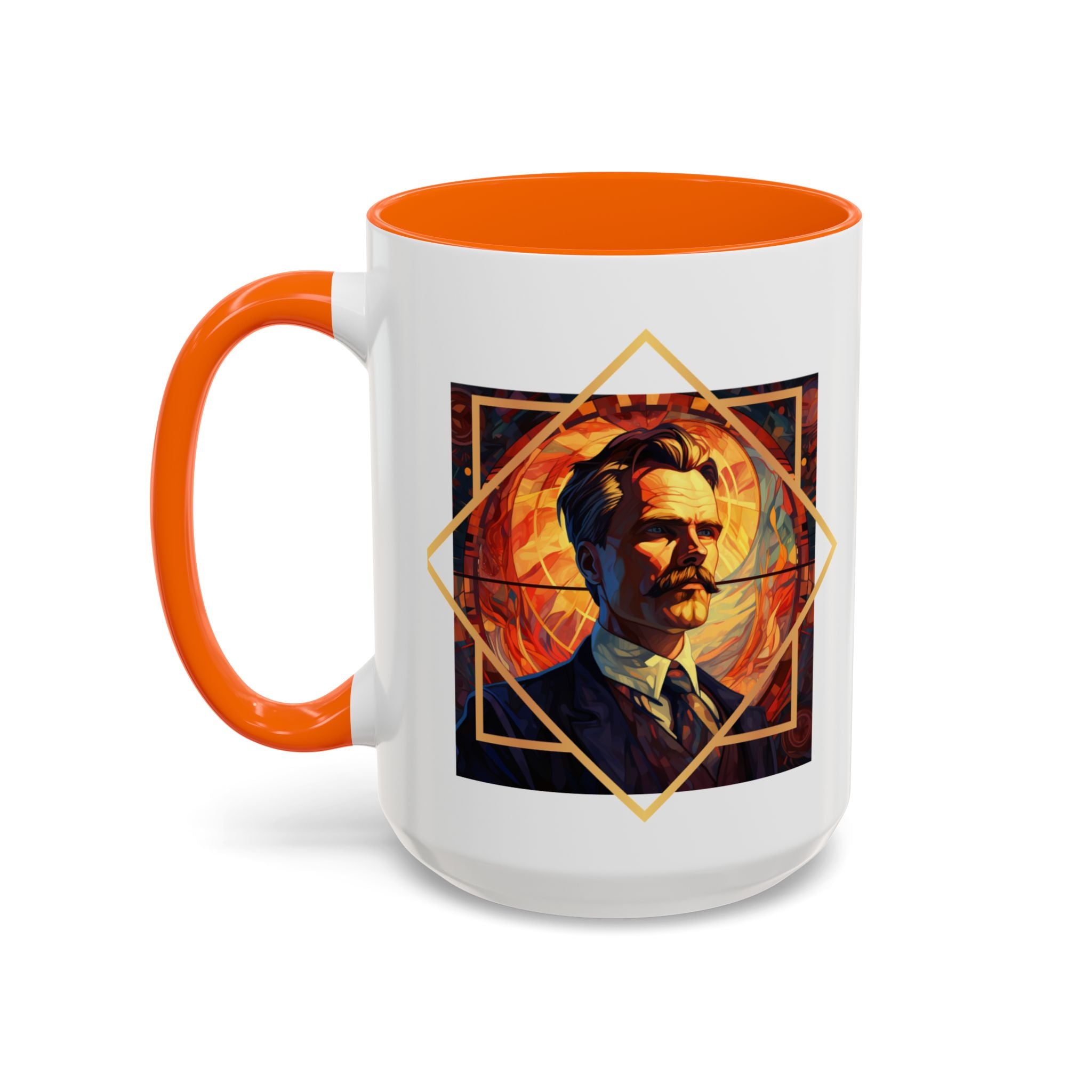Nietzsche Bad Memory Advantage Quote Coffee Cup | 11oz, 15oz Accent Mugs for Philosophy Lovers & Thoughtful Gifts