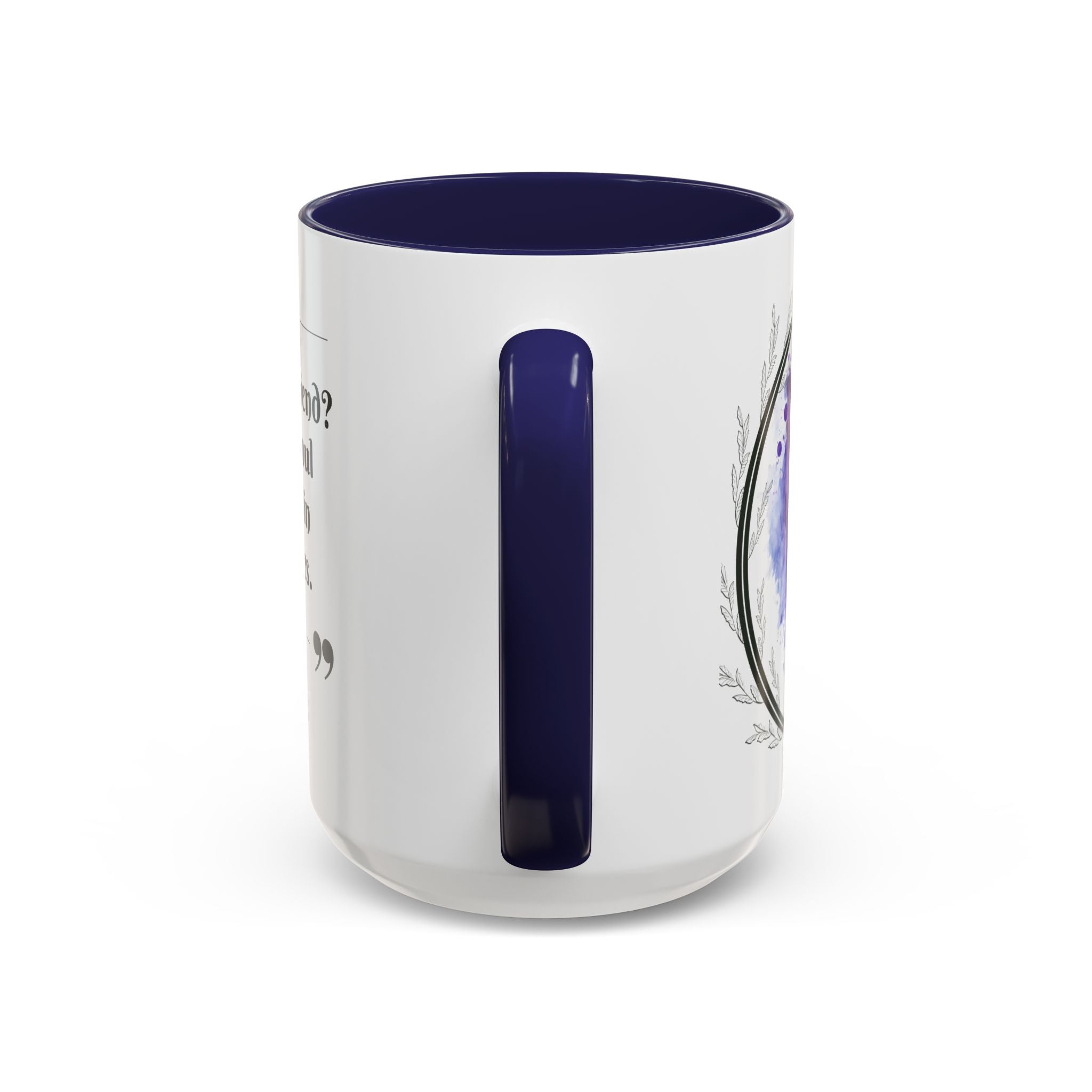 Aristotle What is a Friend Quote Mug | Motivational Philosophy Cup | 11oz, 15oz Accent Mugs for Thinkers & Positivity Lovers