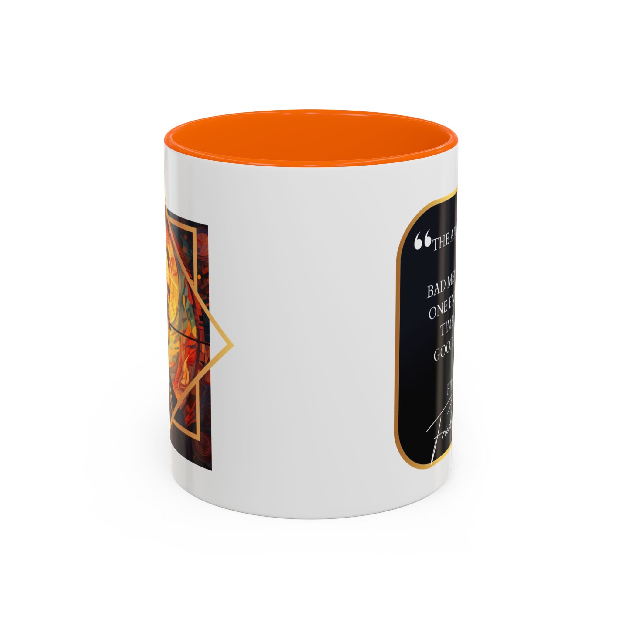 Nietzsche Bad Memory Advantage Quote Coffee Cup | 11oz, 15oz Accent Mugs for Philosophy Lovers & Thoughtful Gifts