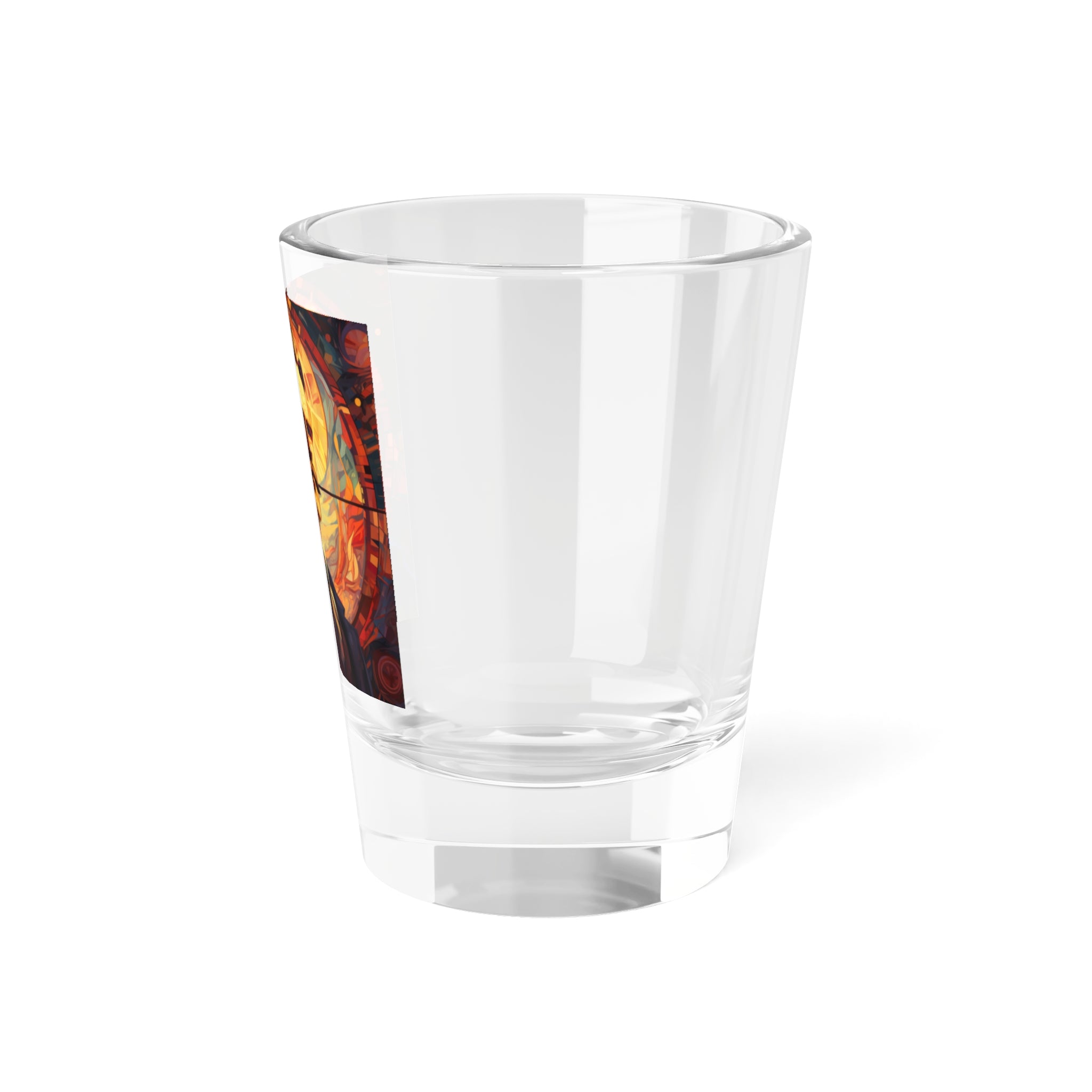 Friedrich Nietzsche Shot Glass, 1.5oz | Philosopher Shot Glass | Nihilism | German Philosophers