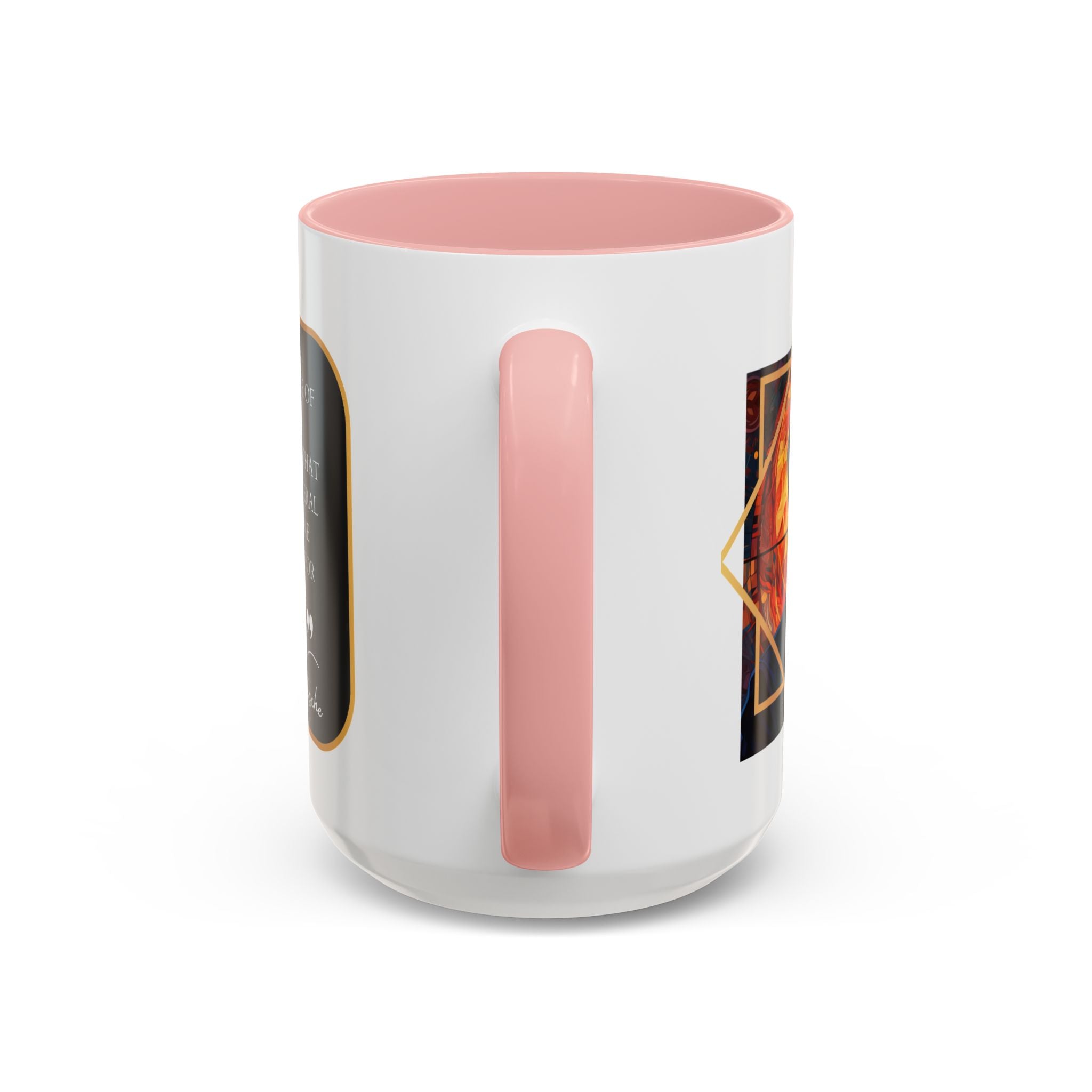 Nietzsche Bad Memory Advantage Quote Coffee Cup | 11oz, 15oz Accent Mugs for Philosophy Lovers & Thoughtful Gifts
